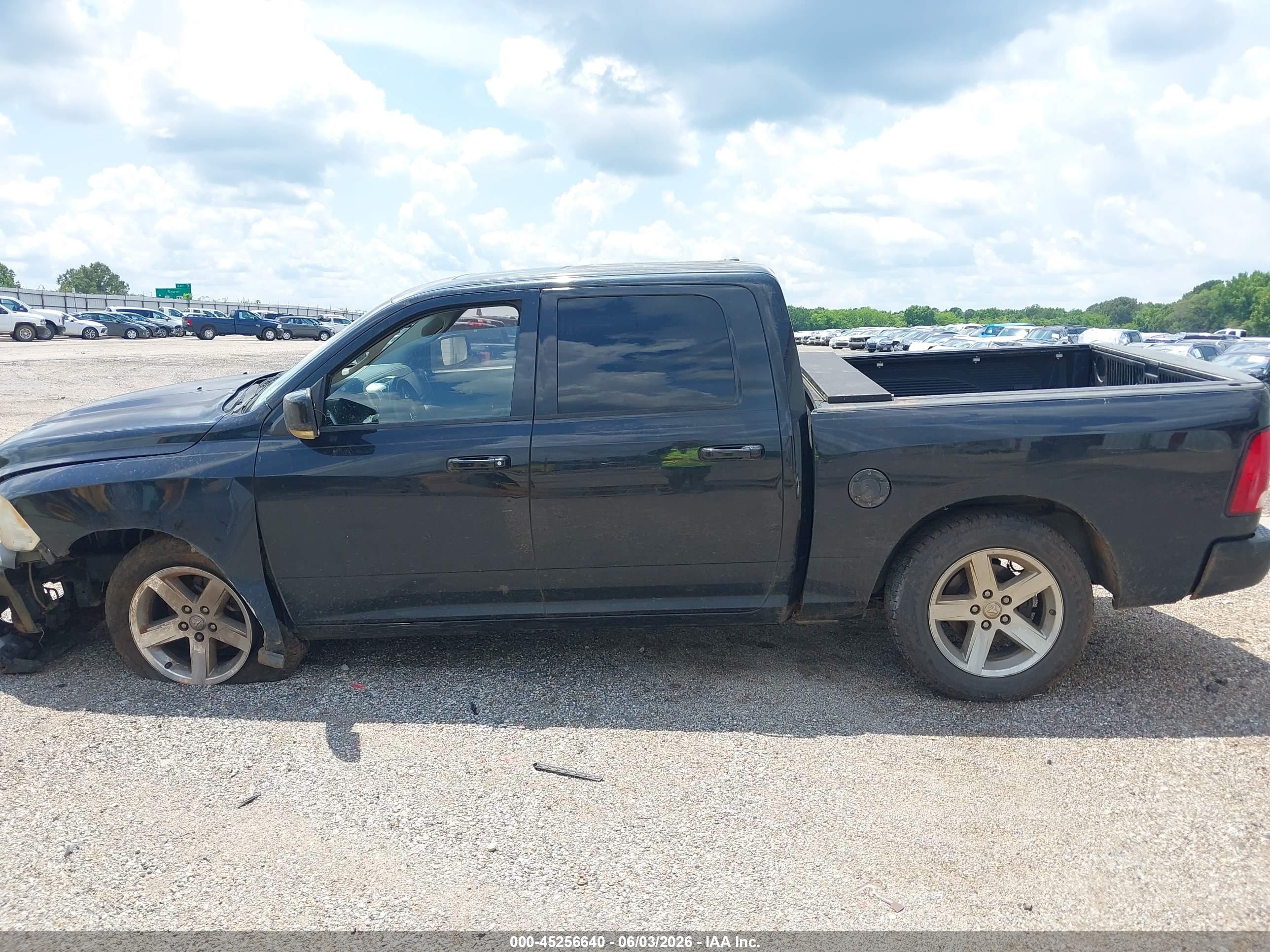 2009 Dodge Ram 1500 Slt/sport/trx Black vin: 1D3HV13TX9S816092
