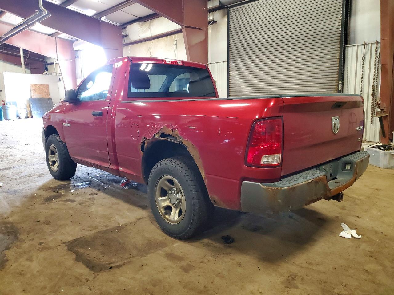 2009 Dodge Ram 1500 Red vin: 1D3HV16P89J500775
