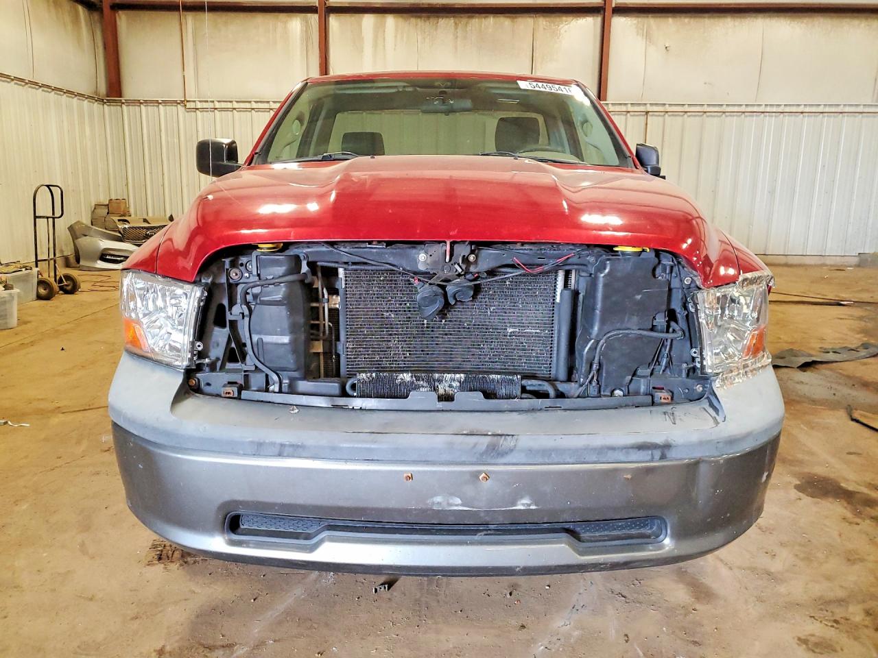 2009 Dodge Ram 1500 Red vin: 1D3HV16P89J500775