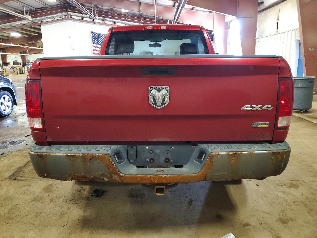 2009 Dodge Ram 1500 Red vin: 1D3HV16P89J500775