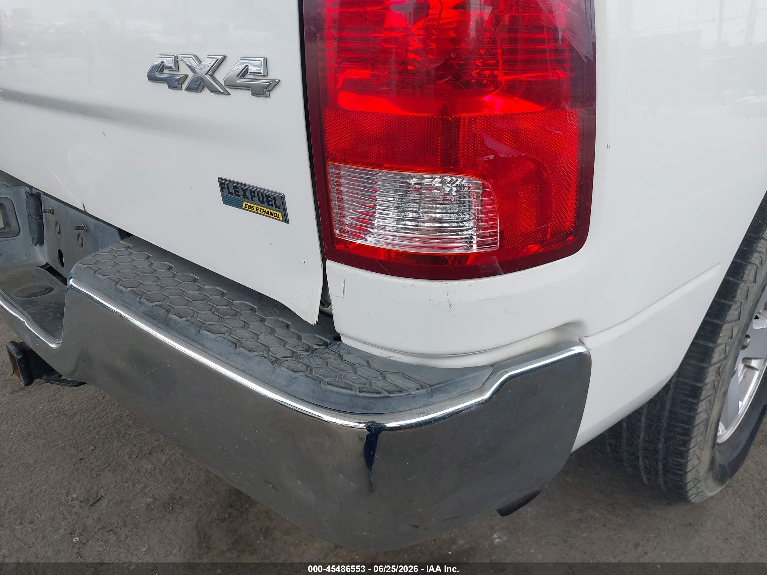 2009 Dodge Ram 1500 Slt/trx White vin: 1D3HV16P99J516807