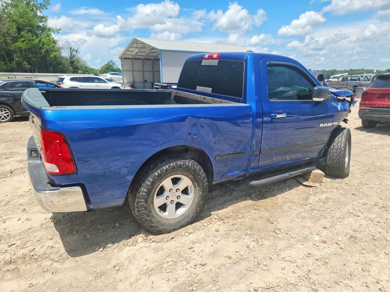 2009 Dodge Ram 1500 Blue vin: 1D3HV16T09J530169