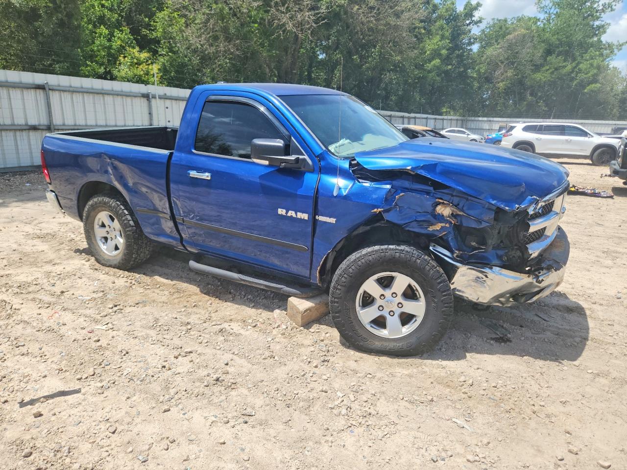 2009 Dodge Ram 1500 Blue vin: 1D3HV16T09J530169