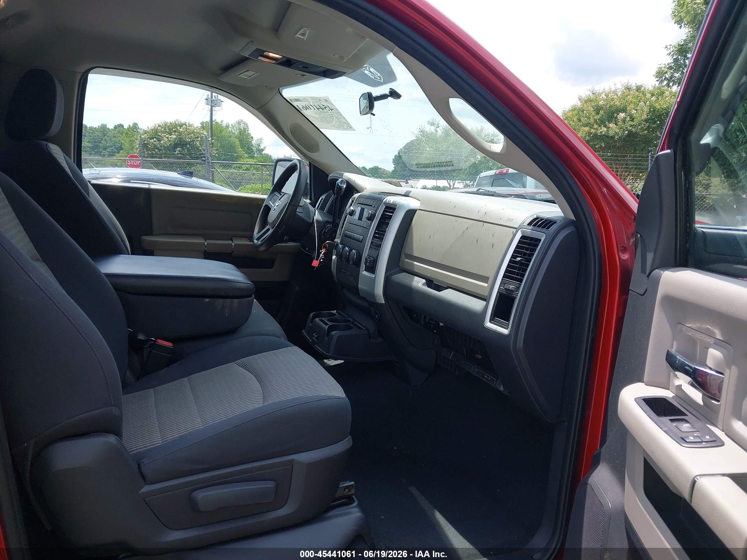 2009 Dodge Ram 1500 Slt/trx Red vin: 1D3HV16T39J503936