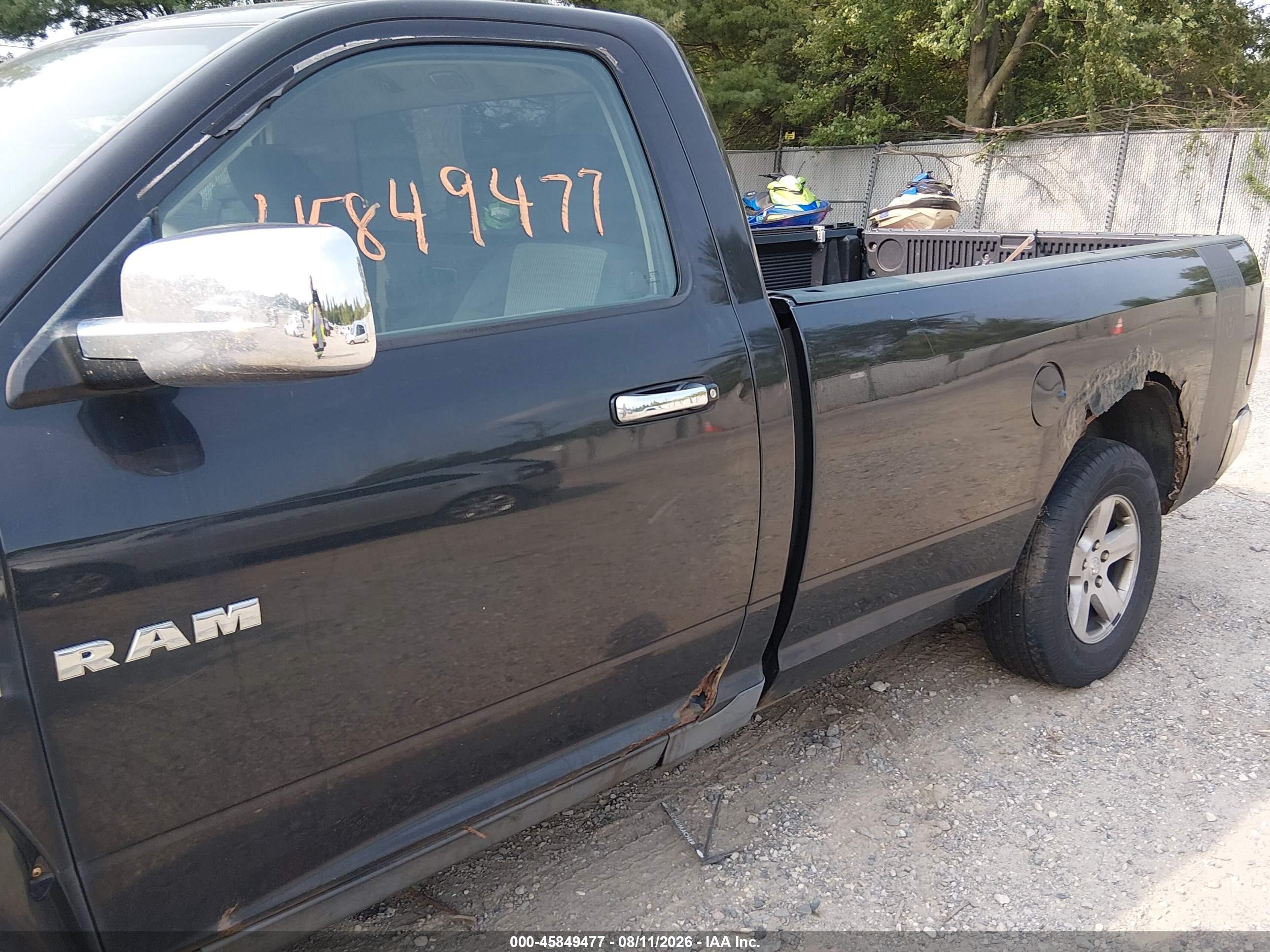 2009 Dodge Ram 1500 Slt/trx Черный vin: 1D3HV16T49J520227