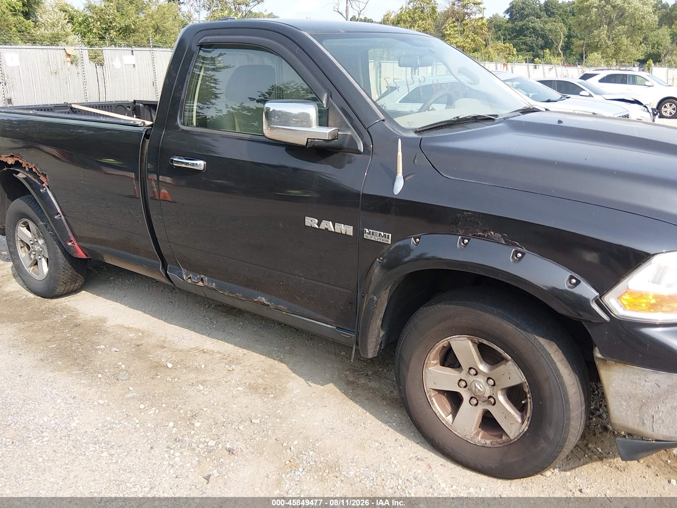 2009 Dodge Ram 1500 Slt/trx Черный vin: 1D3HV16T49J520227