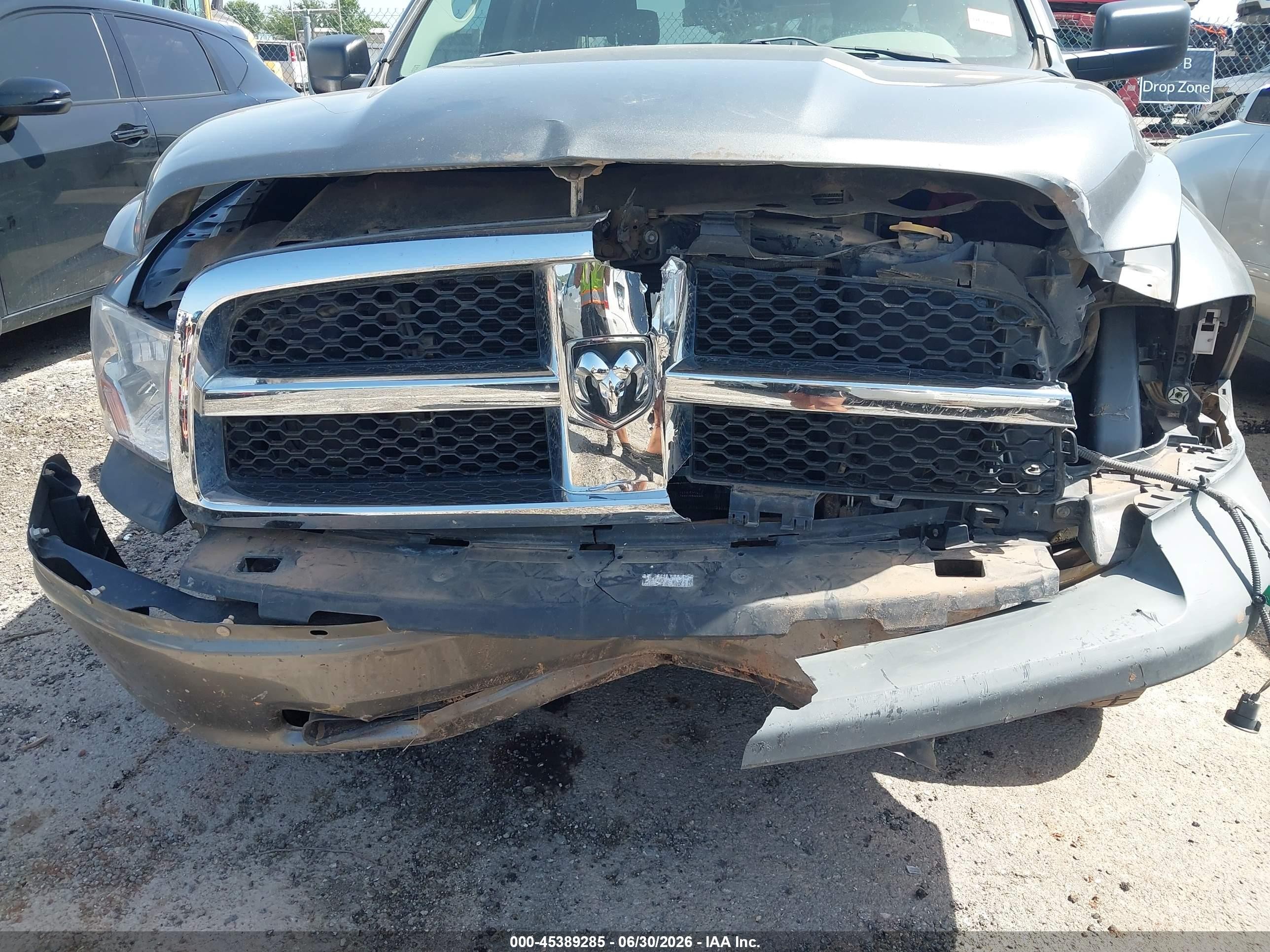 2009 Dodge Ram 1500 St Gray vin: 1D3HV18P09S765150