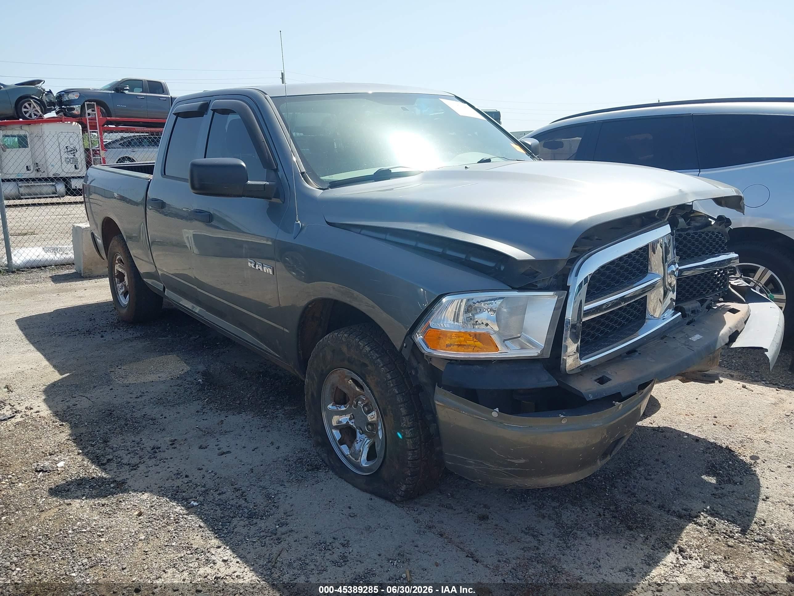 2009 Dodge Ram 1500 St Gray vin: 1D3HV18P09S765150