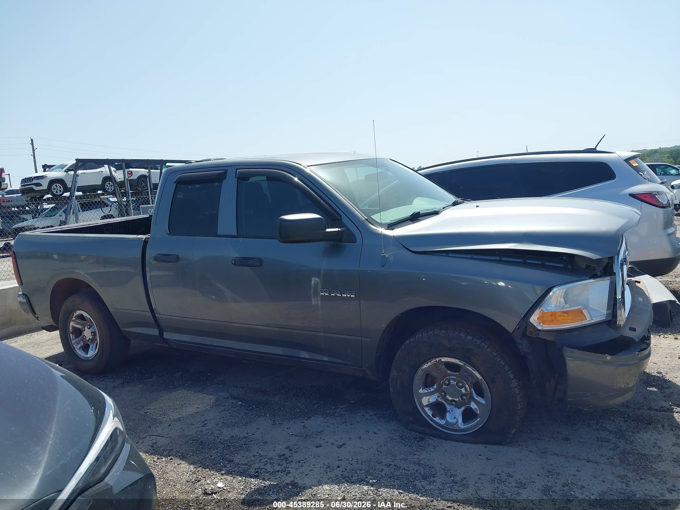 2009 Dodge Ram 1500 St Gray vin: 1D3HV18P09S765150