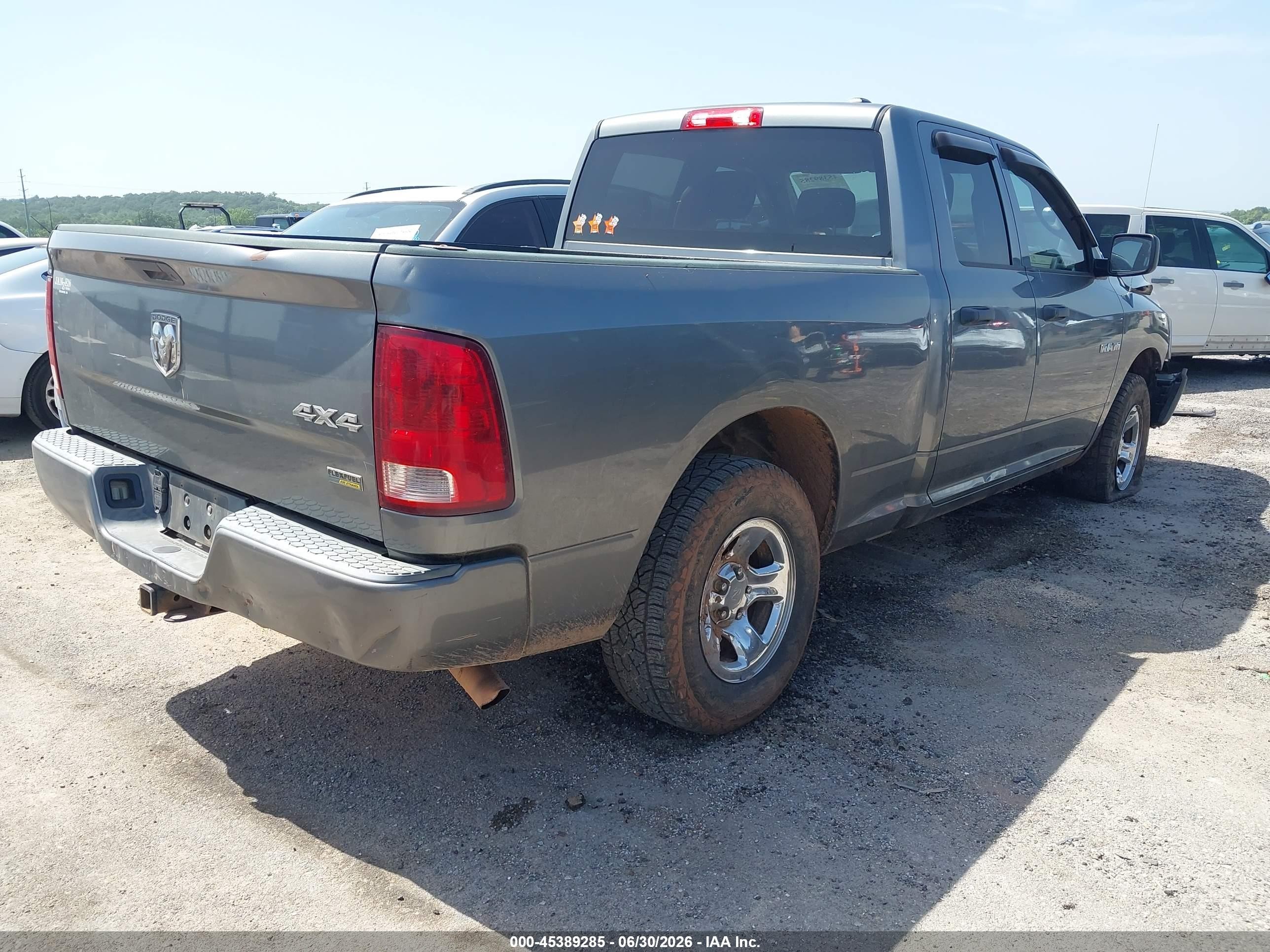 2009 Dodge Ram 1500 St Gray vin: 1D3HV18P09S765150
