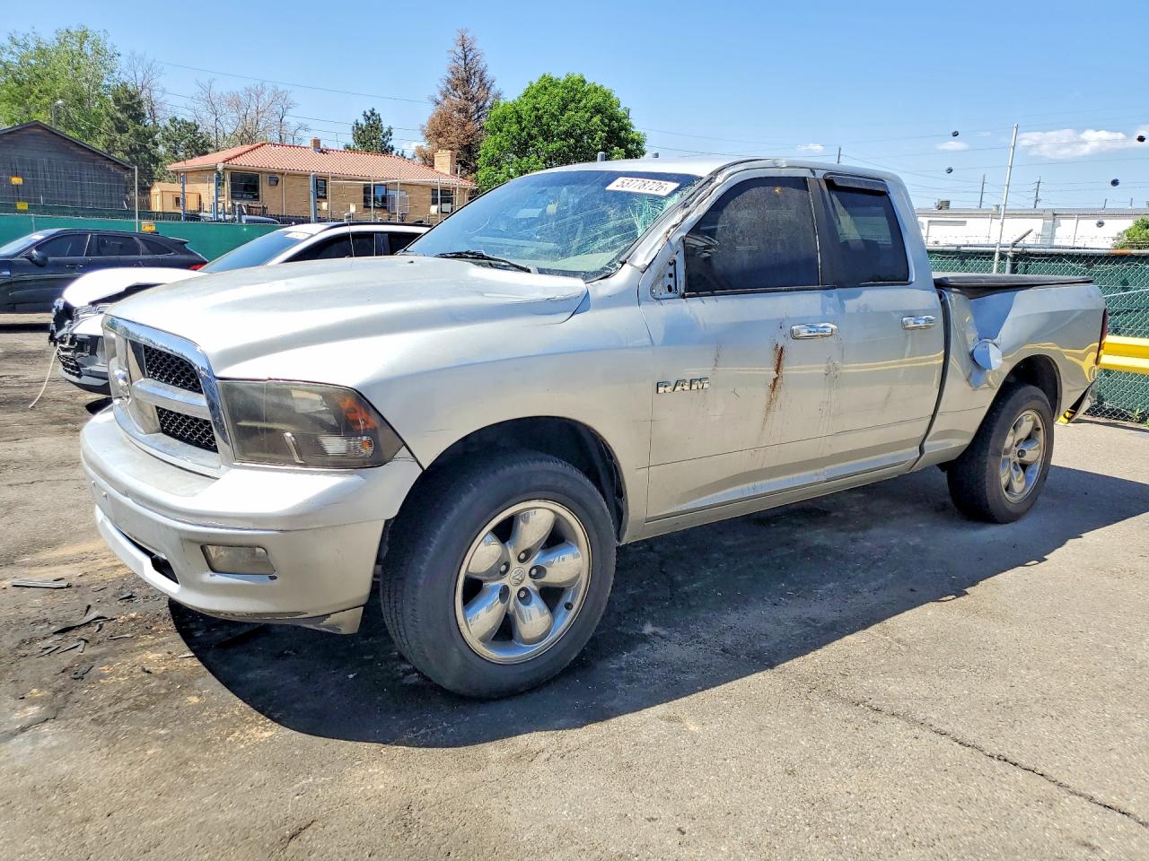 2009 Dodge Ram Silver vin: 1D3HV18P19S784466