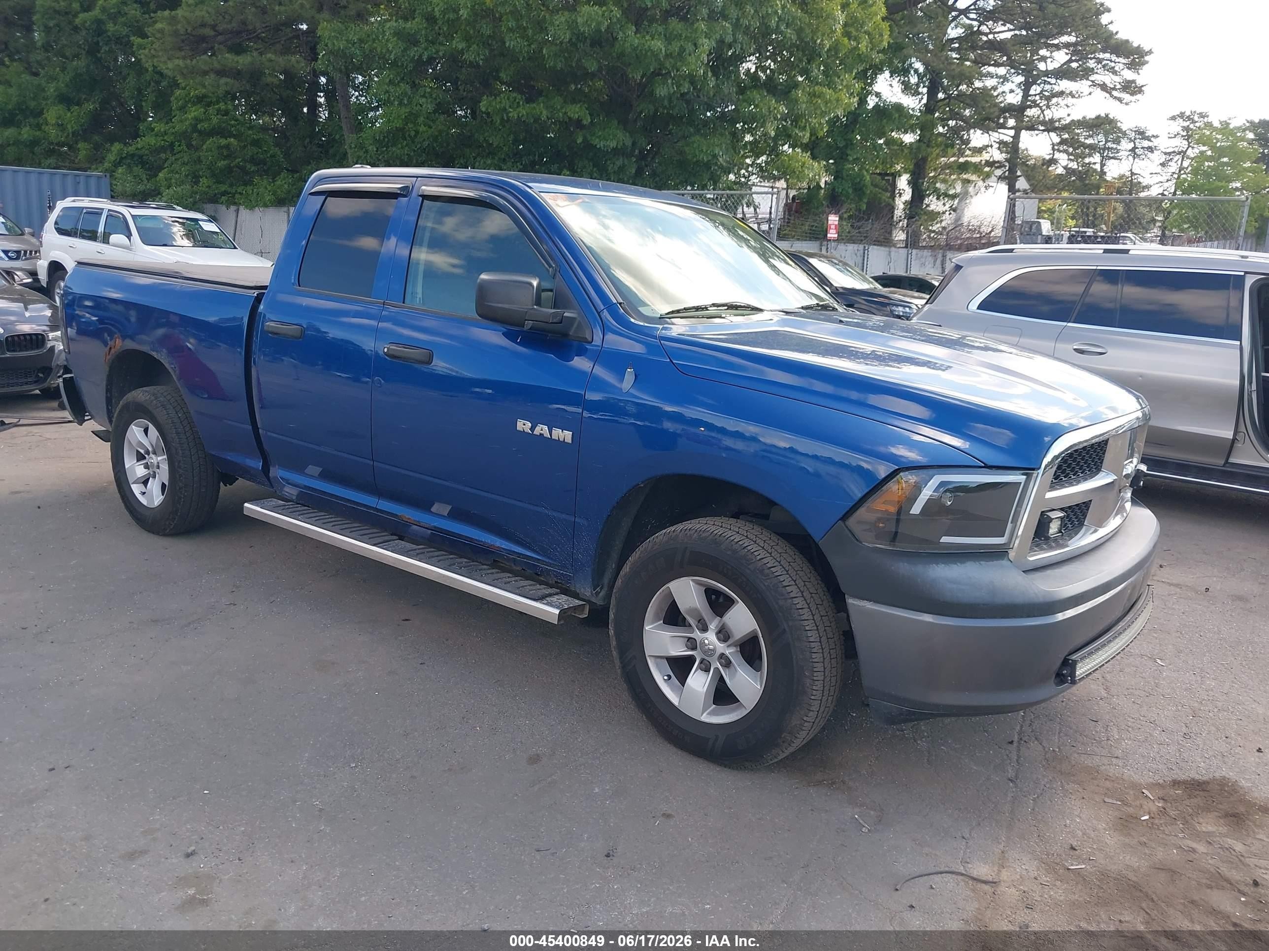 2009 Dodge Ram 1500 St Blue vin: 1D3HV18P59S807182