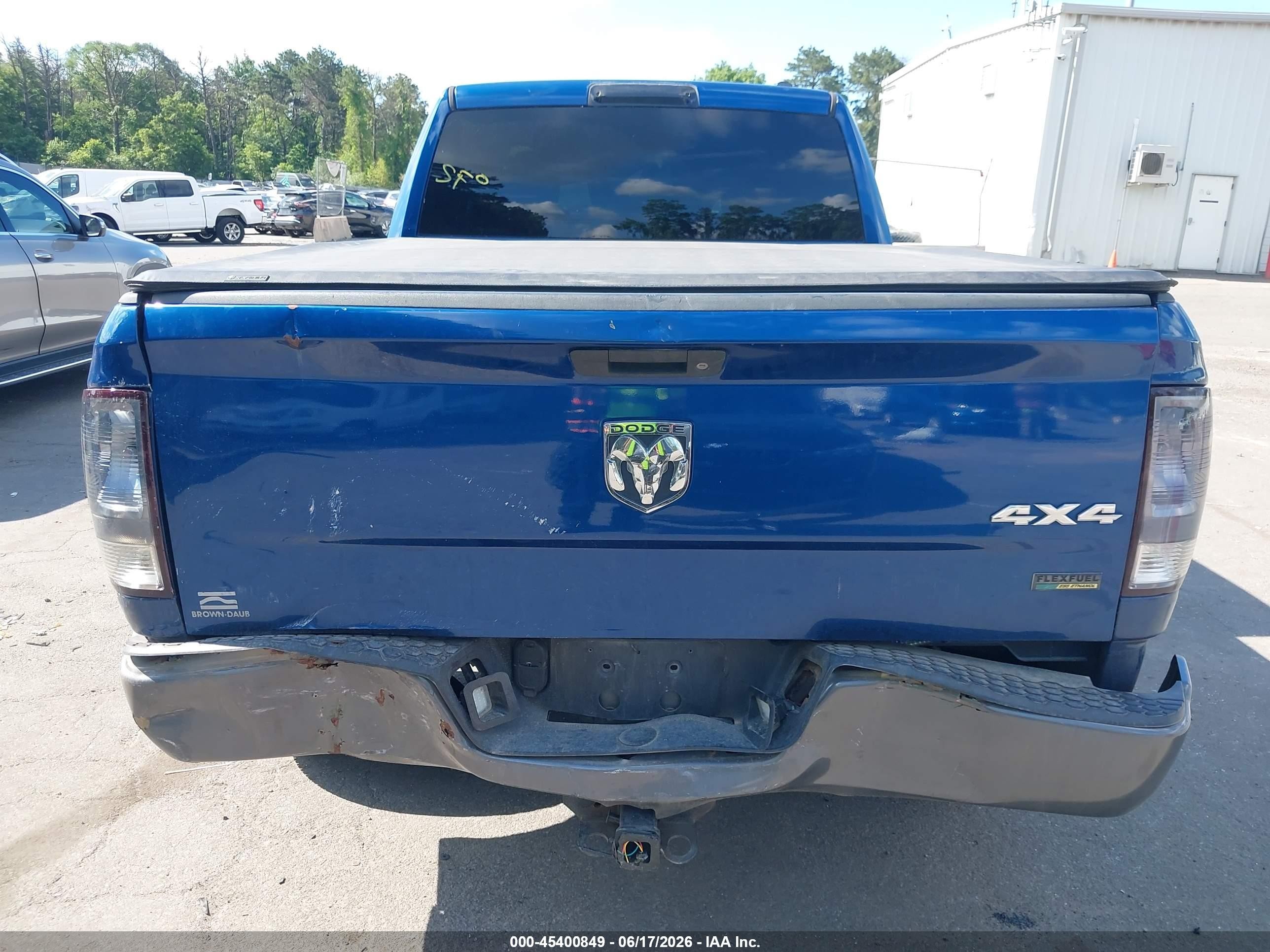 2009 Dodge Ram 1500 St Синий vin: 1D3HV18P59S807182