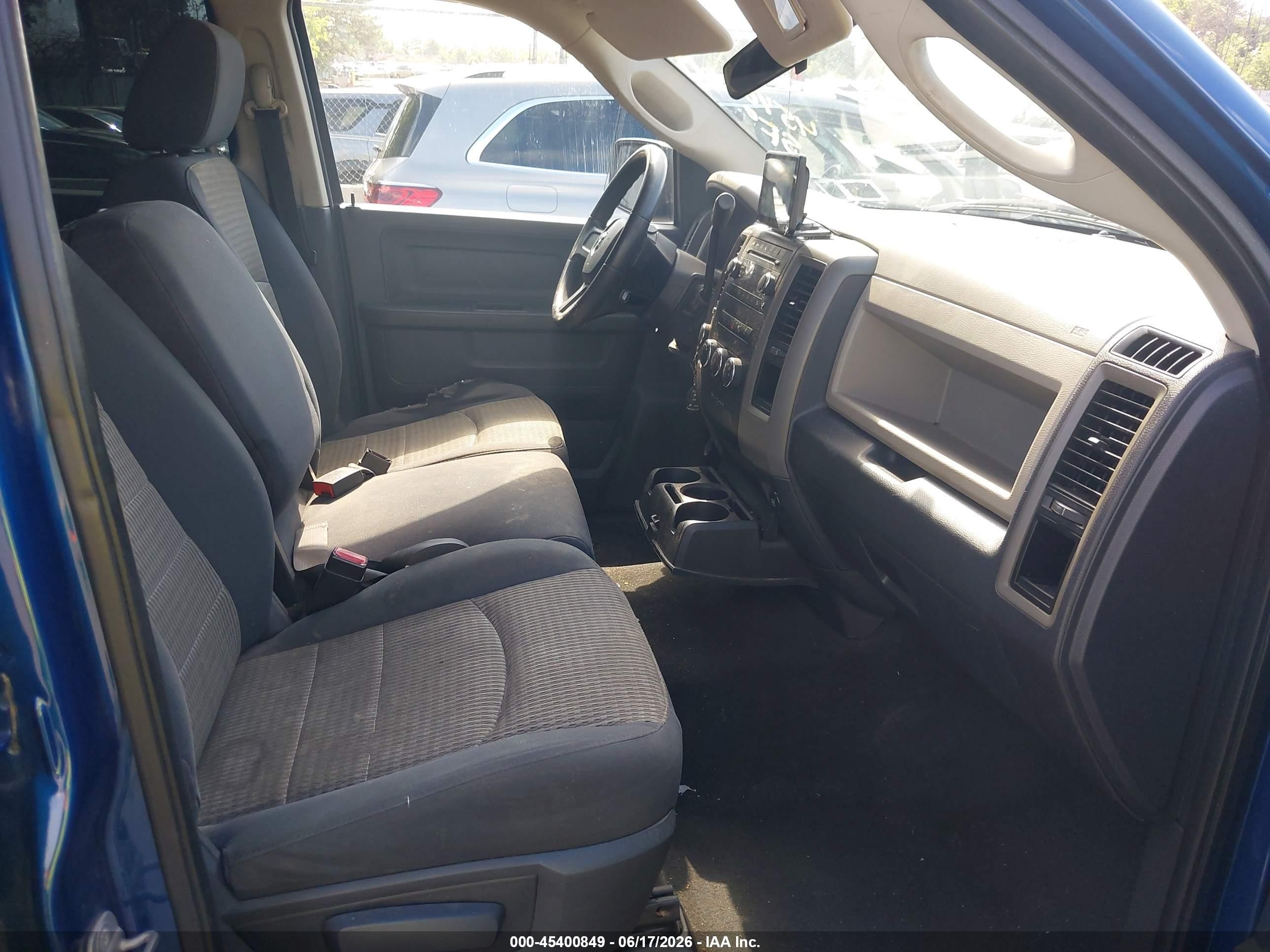 2009 Dodge Ram 1500 St Синий vin: 1D3HV18P59S807182