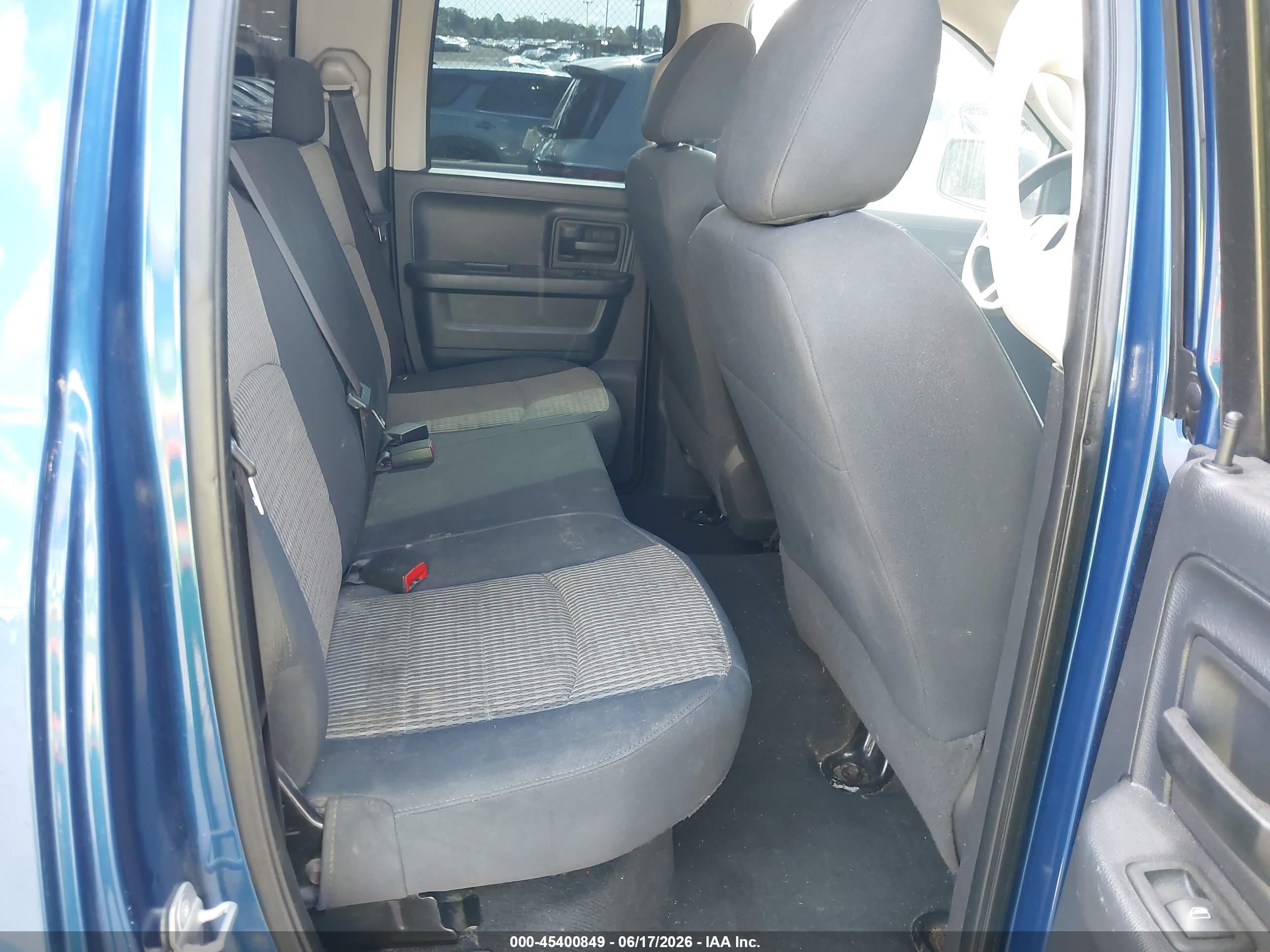 2009 Dodge Ram 1500 St Синий vin: 1D3HV18P59S807182