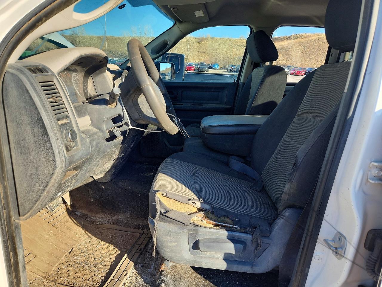 2009 Dodge Ram 1500 White vin: 1D3HV18P79S761161