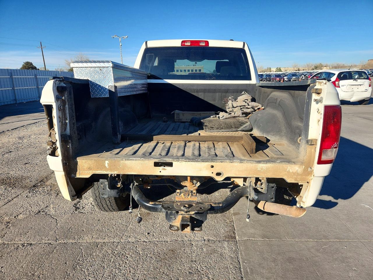 2009 Dodge Ram 1500 White vin: 1D3HV18P79S761161