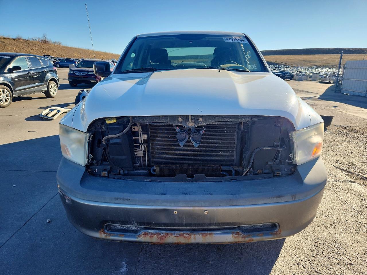 2009 Dodge Ram 1500 White vin: 1D3HV18P79S761161
