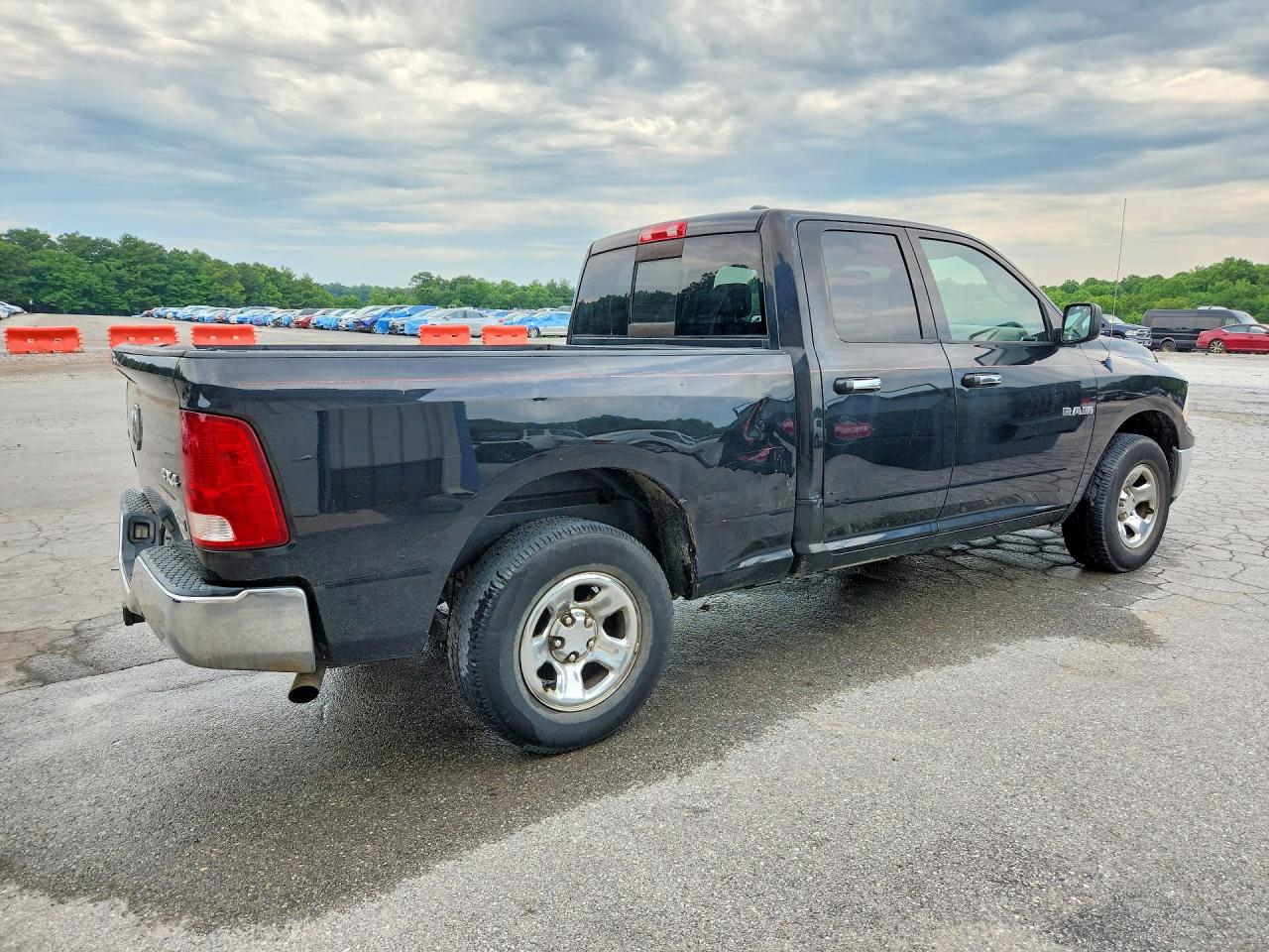 2009 Dodge Ram 1500 Black vin: 1D3HV18P79S803876