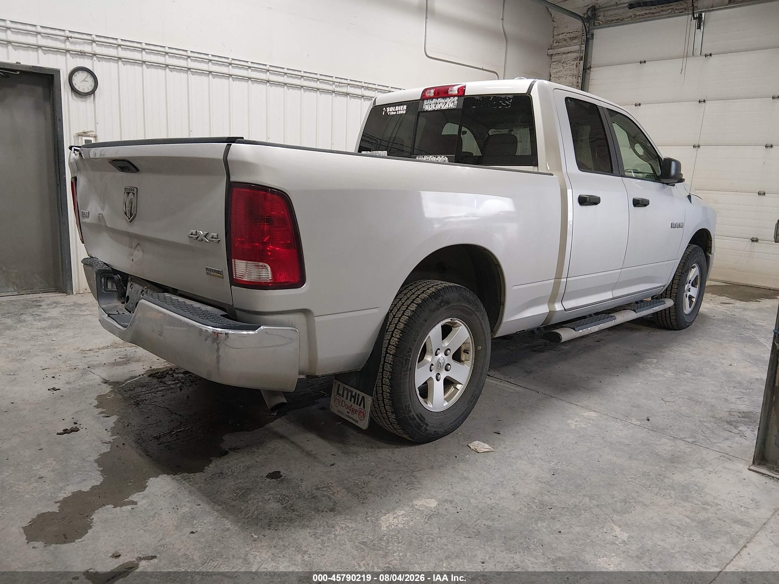 2009 Dodge Ram 1500 Slt/sport/trx Silver vin: 1D3HV18P89S709652