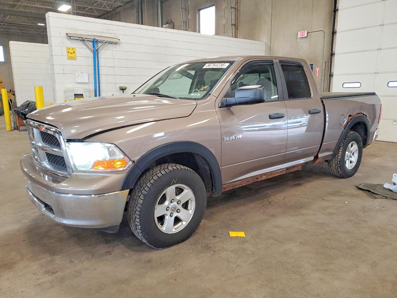 2009 Dodge Ram 1500 Tan vin: 1D3HV18P89S737581