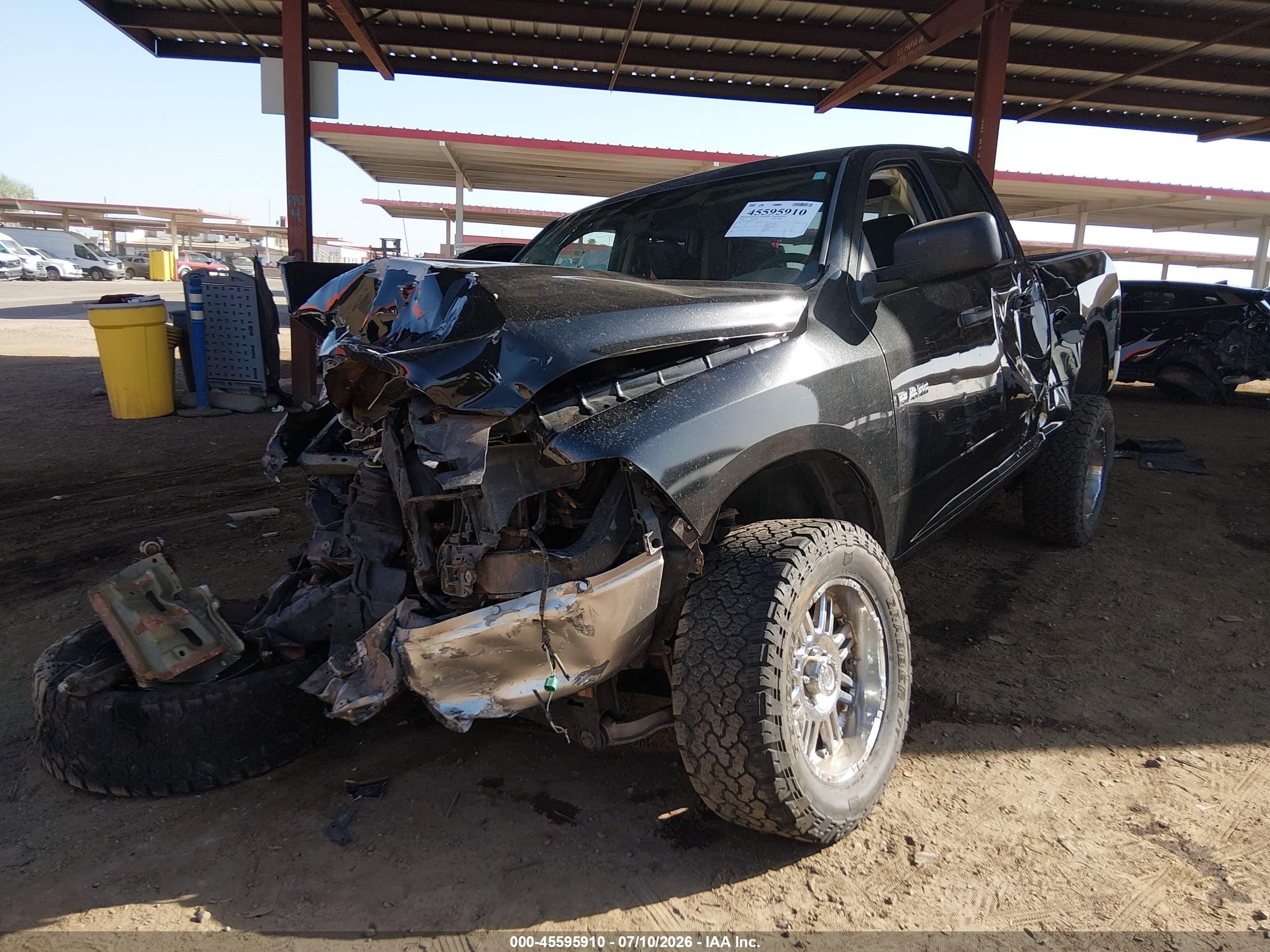 2009 Dodge Ram 1500 St Black vin: 1D3HV18P89S787493