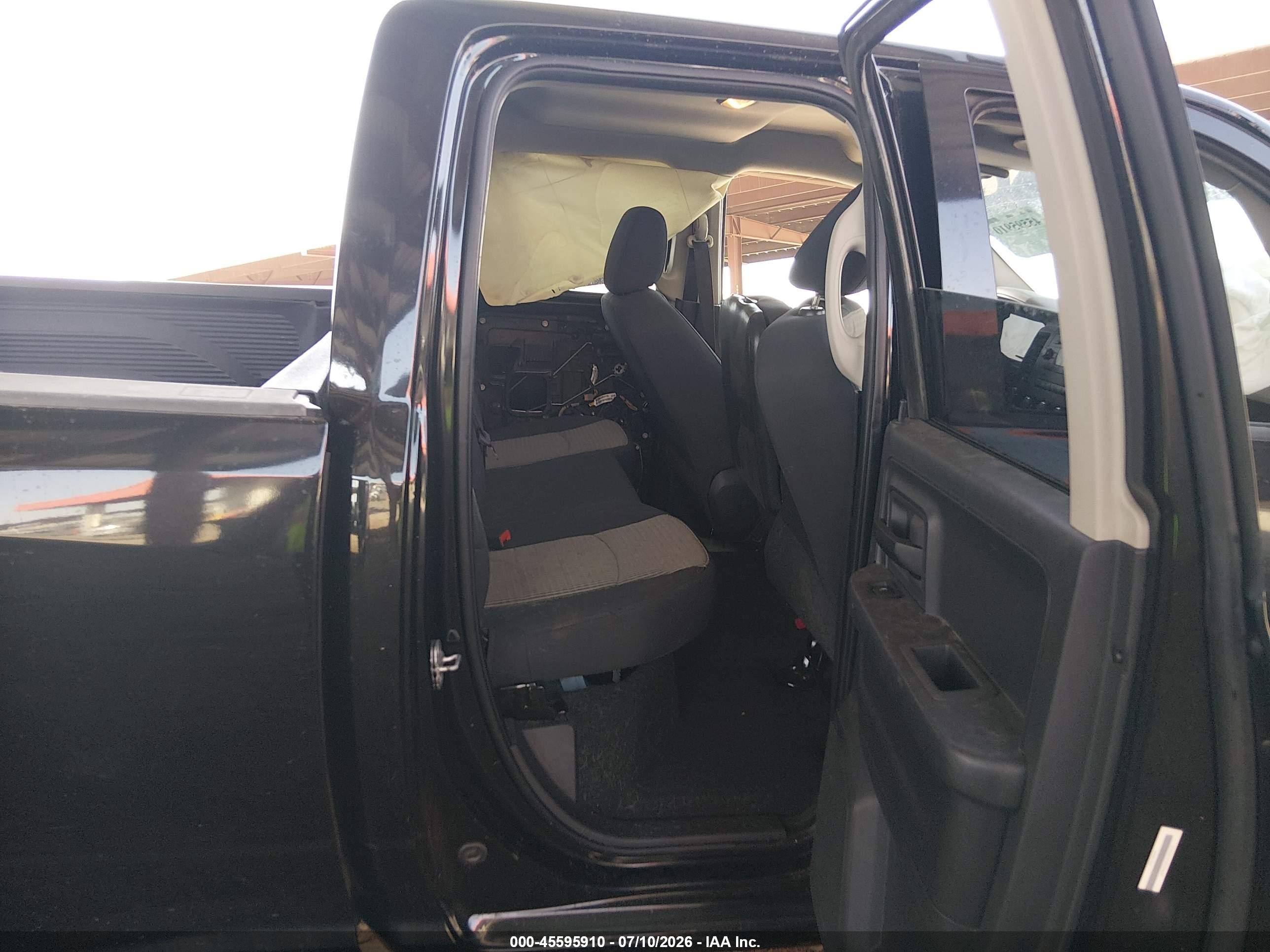 2009 Dodge Ram 1500 St Black vin: 1D3HV18P89S787493