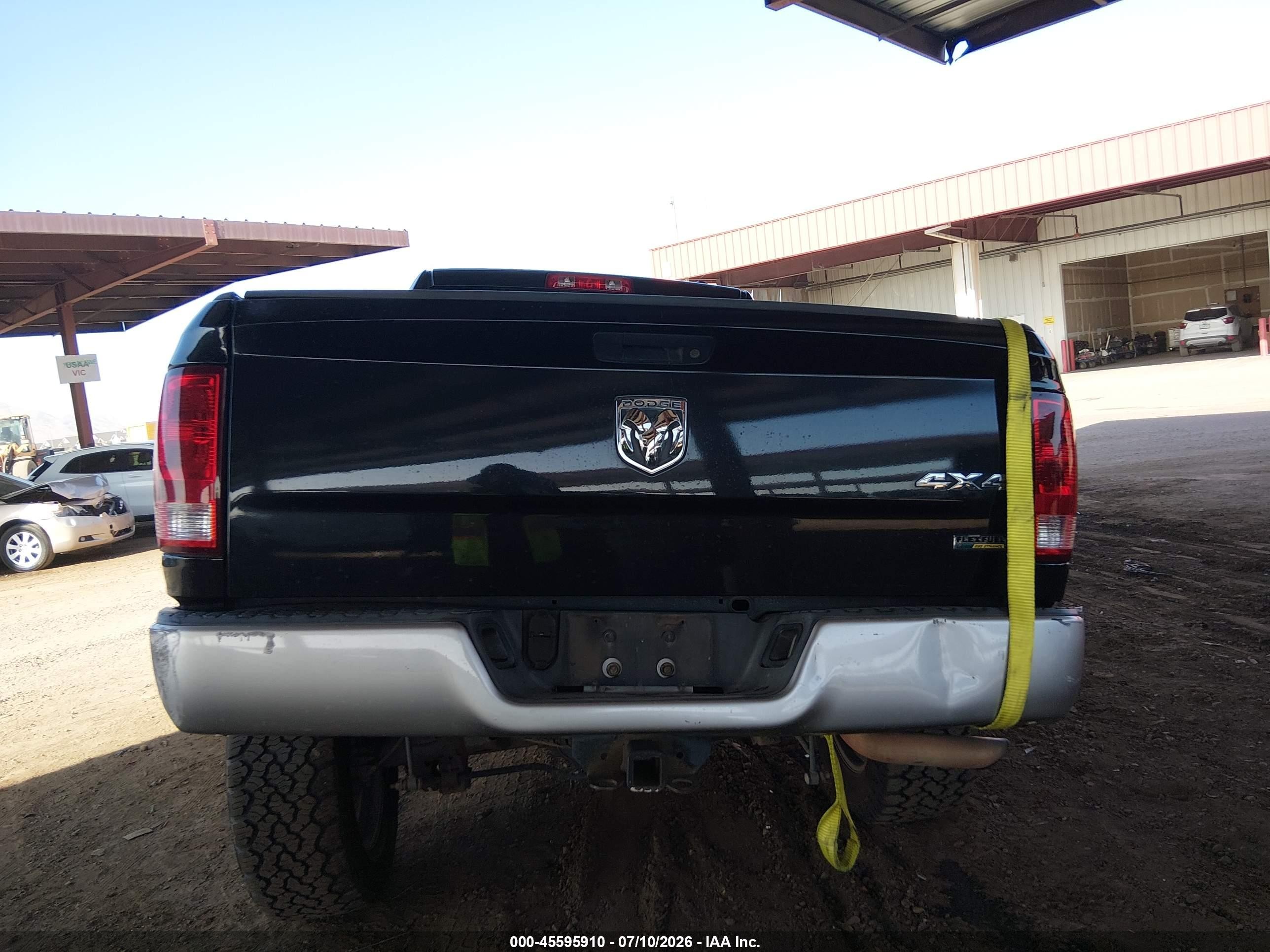 2009 Dodge Ram 1500 St Black vin: 1D3HV18P89S787493