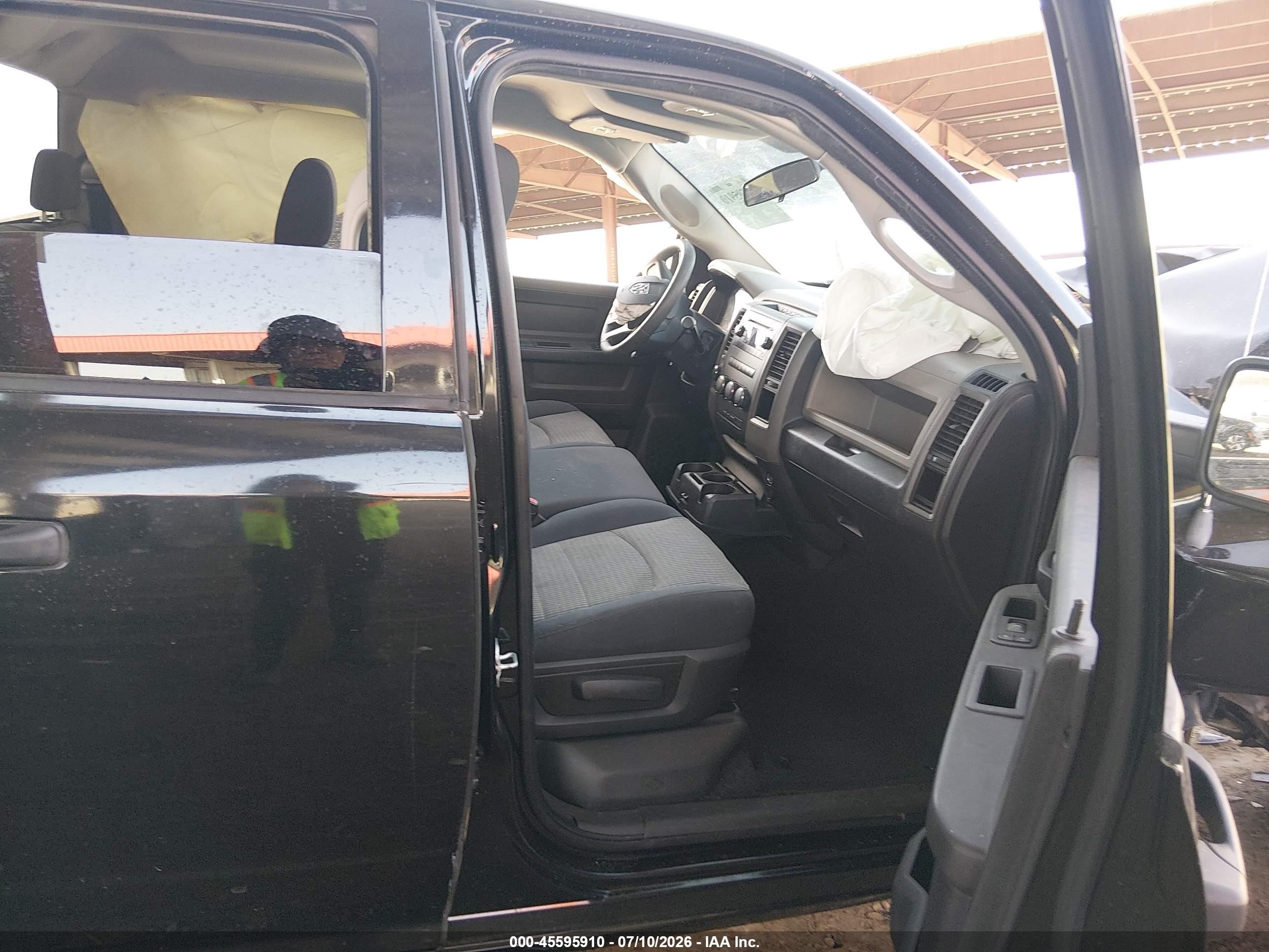 2009 Dodge Ram 1500 St Black vin: 1D3HV18P89S787493