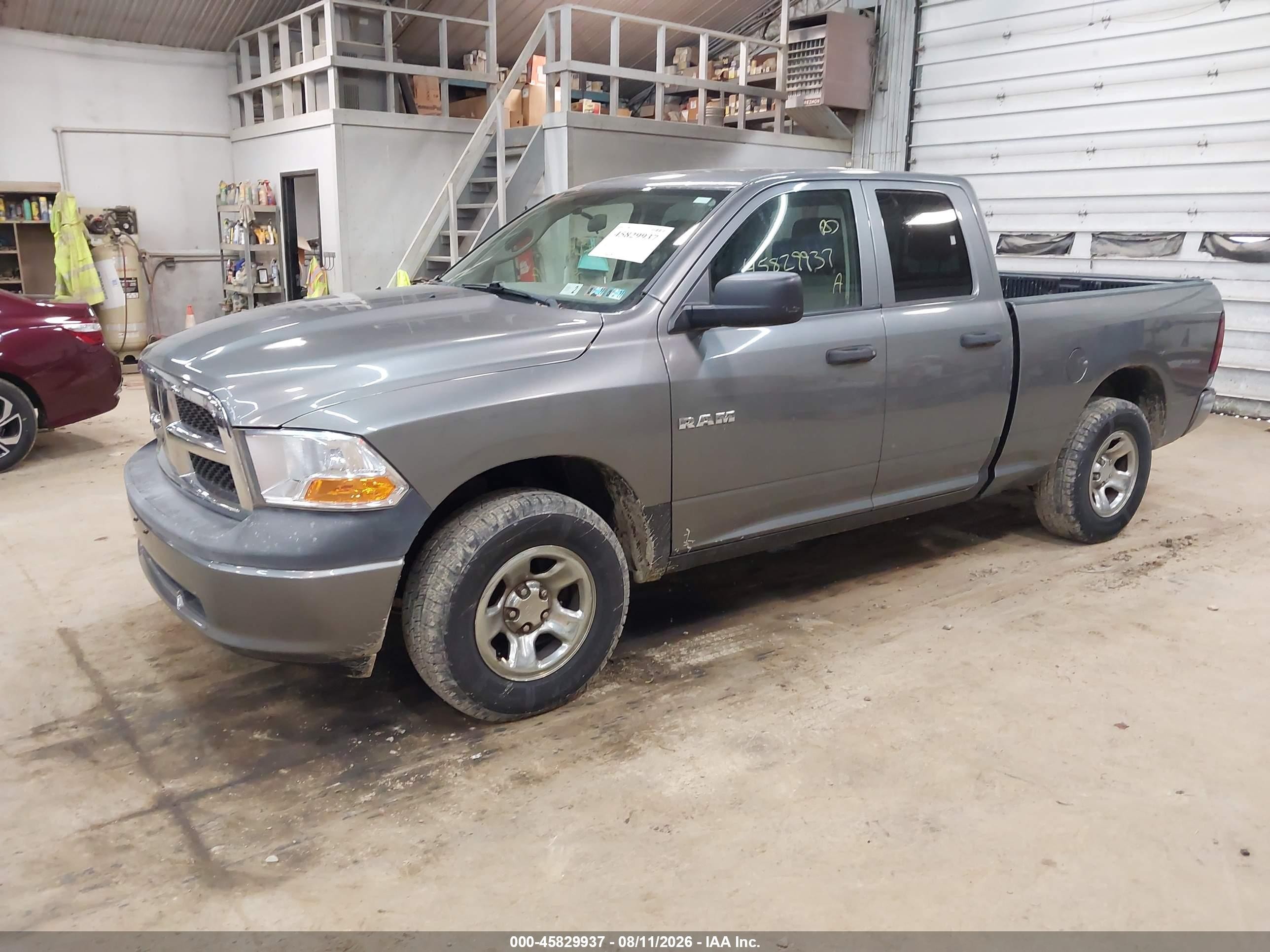 2009 Dodge Ram 1500 St Gray vin: 1D3HV18P99S776549