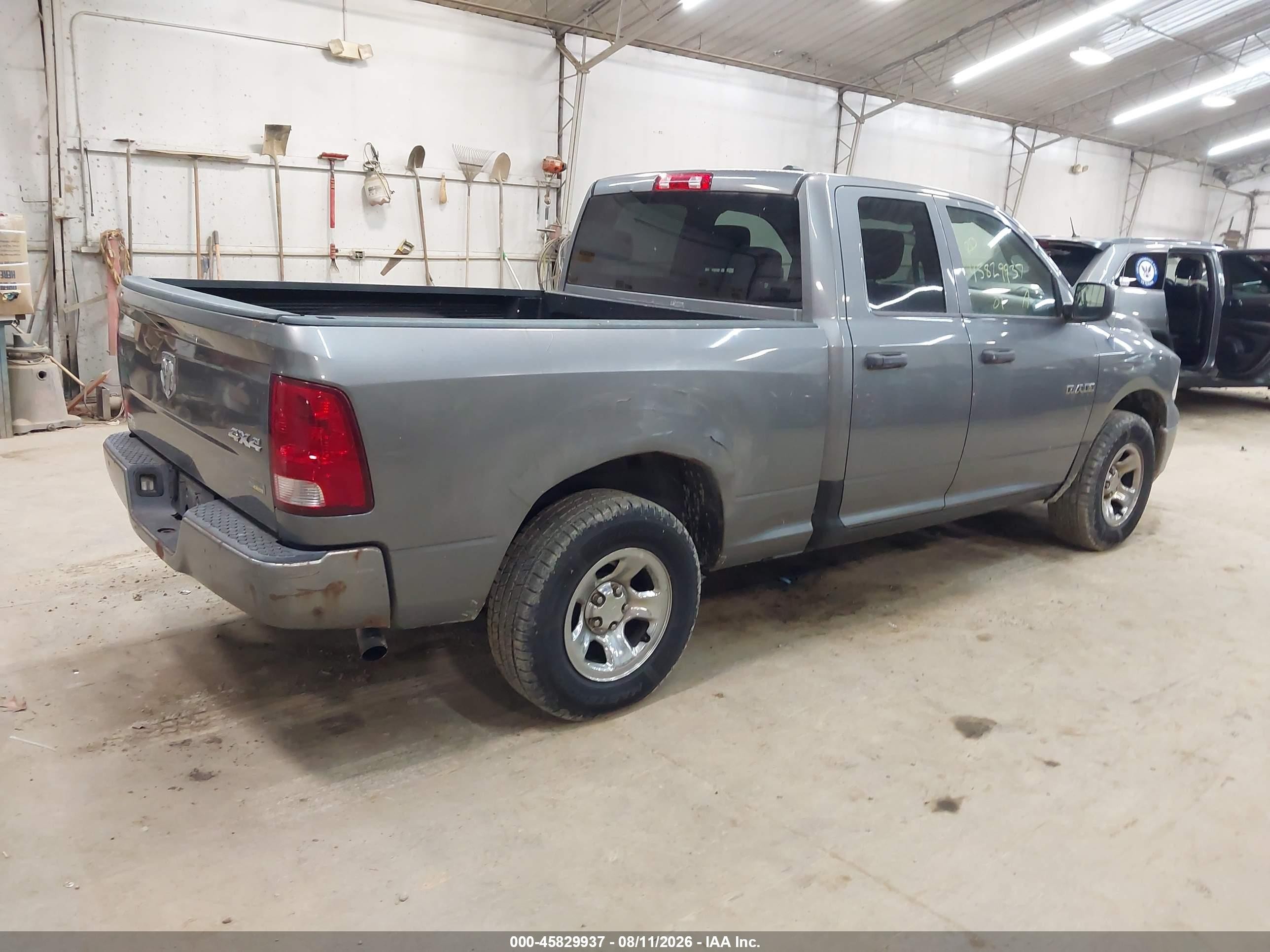 2009 Dodge Ram 1500 St Gray vin: 1D3HV18P99S776549