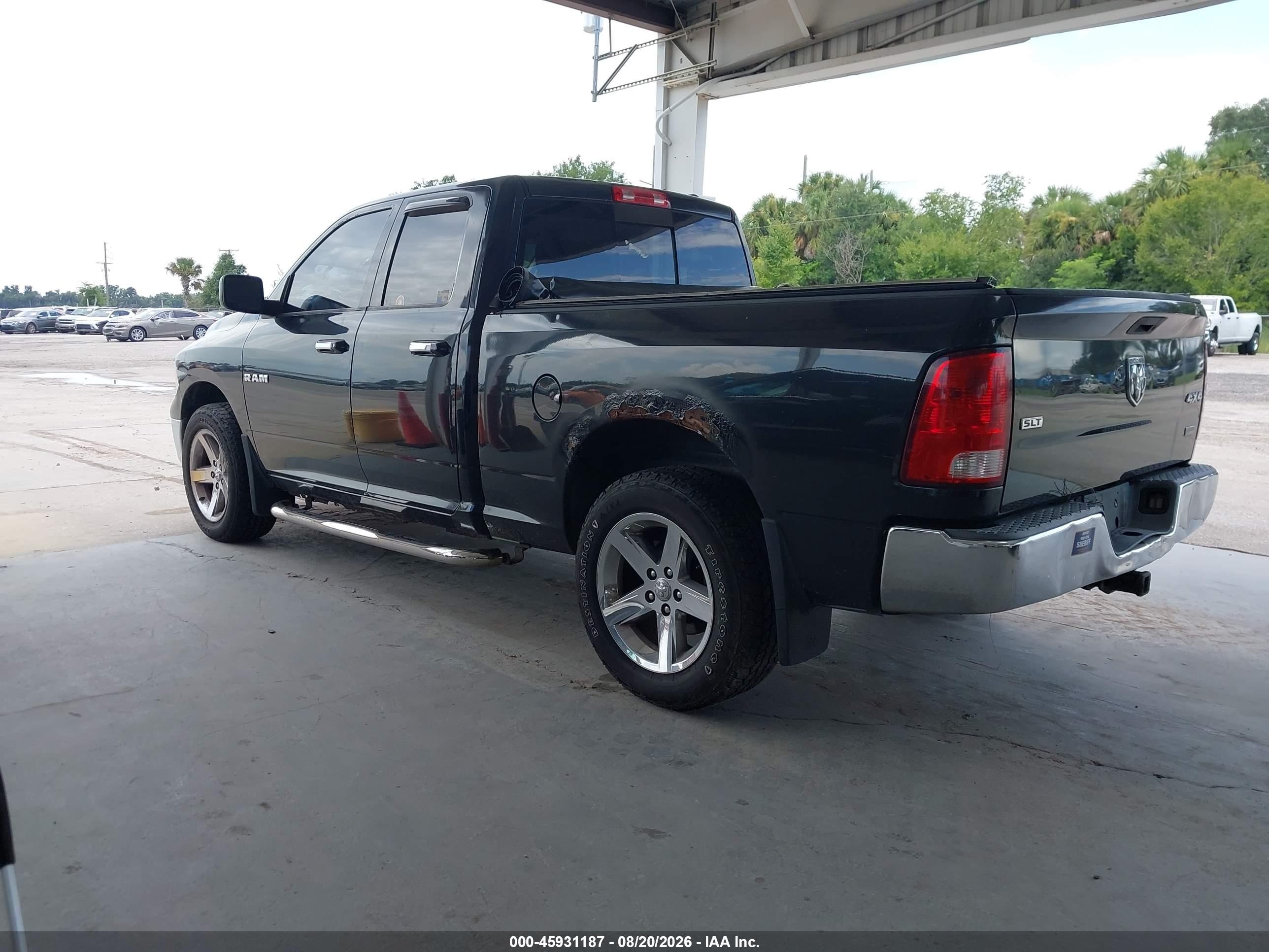 2009 Dodge Ram 1500 Slt/sport/trx Black vin: 1D3HV18P99S803698
