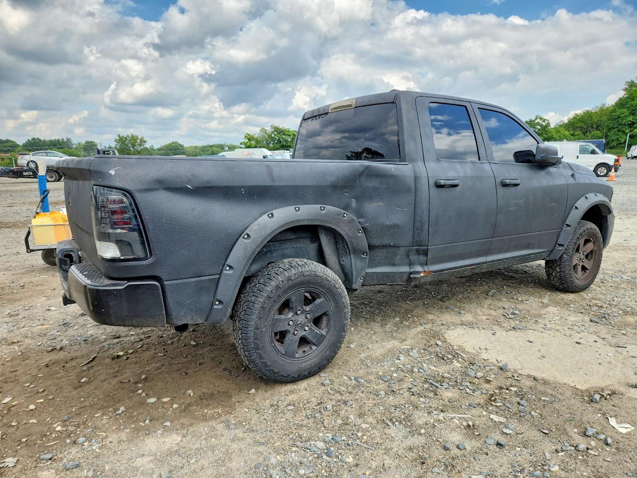 2009 Dodge Ram 1500 Black vin: 1D3HV18P99S815706