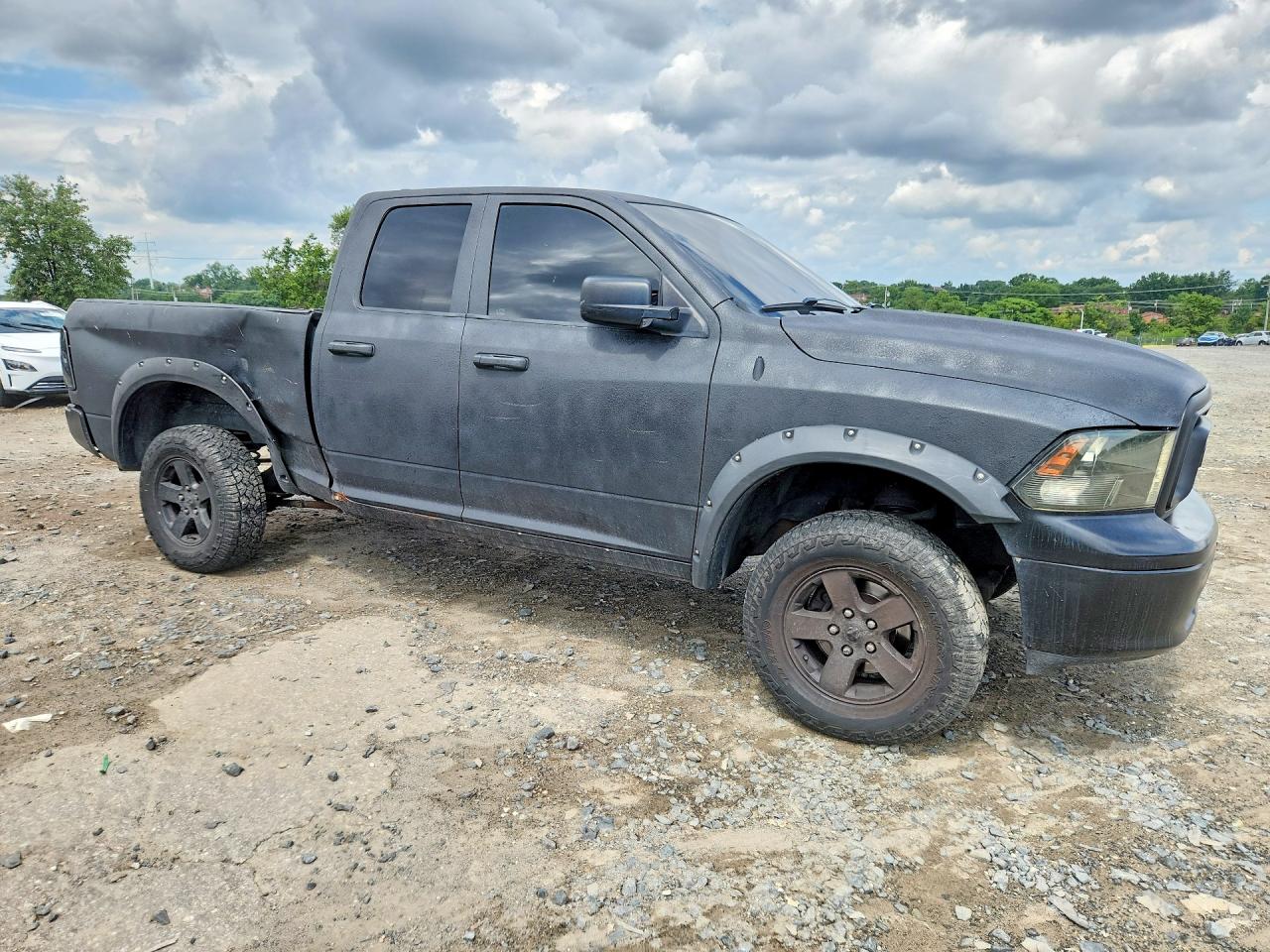 2009 Dodge Ram 1500 Black vin: 1D3HV18P99S815706