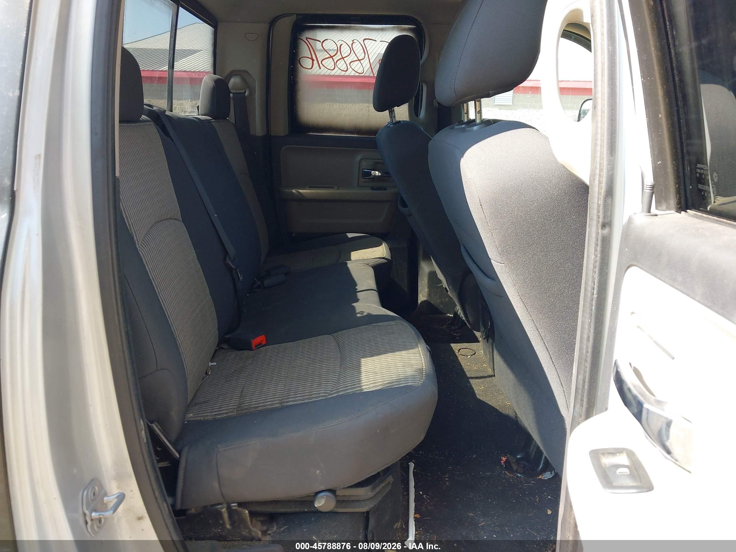 2009 Dodge Ram 1500 Slt/sport/trx Черный vin: 1D3HV18PX9S709765