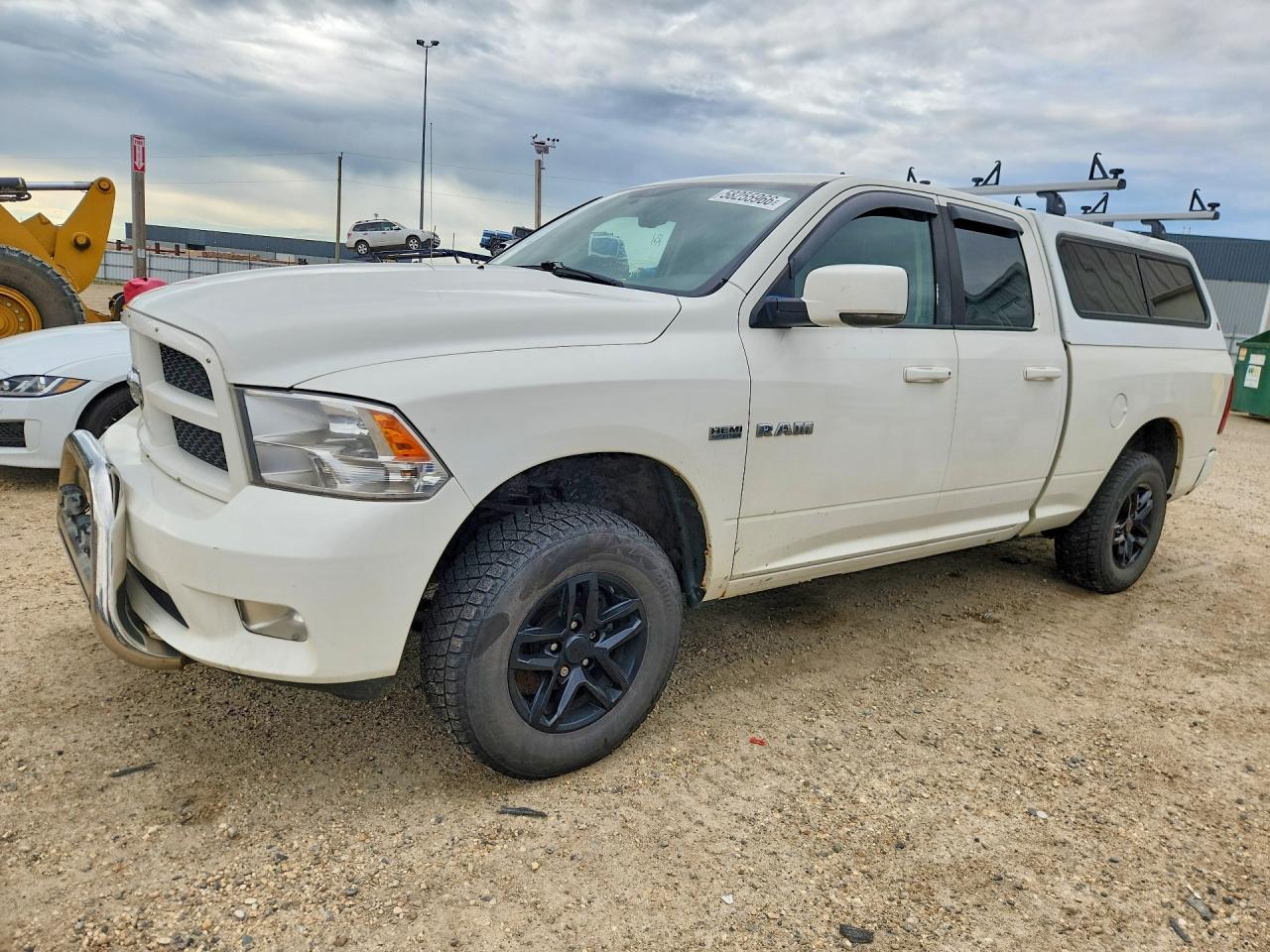 2009 Dodge Ram 1500 White vin: 1D3HV18T09S751777