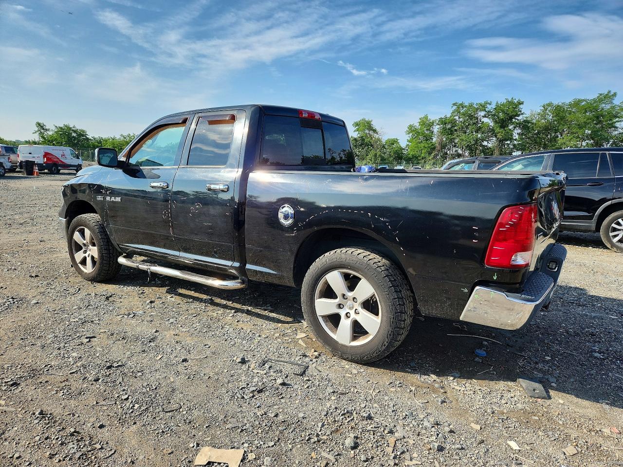 2009 Dodge Ram 1500 Black vin: 1D3HV18T19S702796