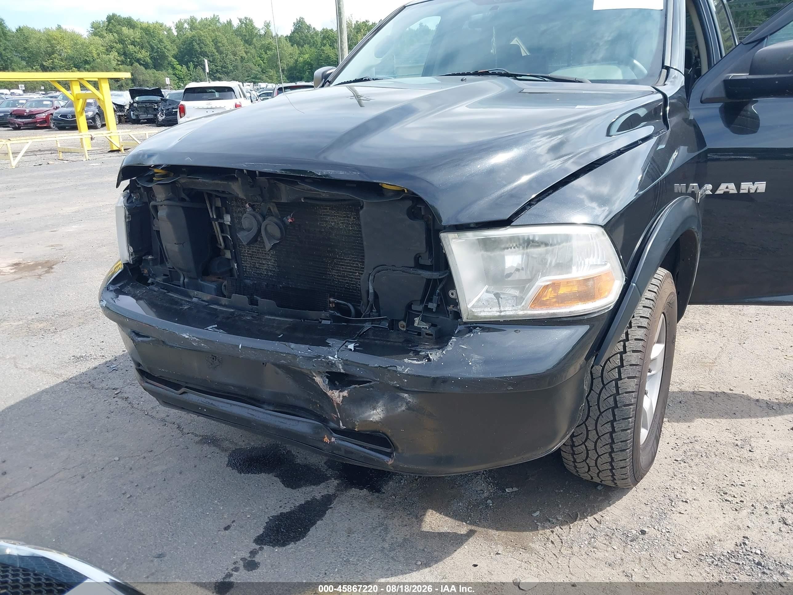 2009 Dodge Ram 1500 St Черный vin: 1D3HV18T19S723549