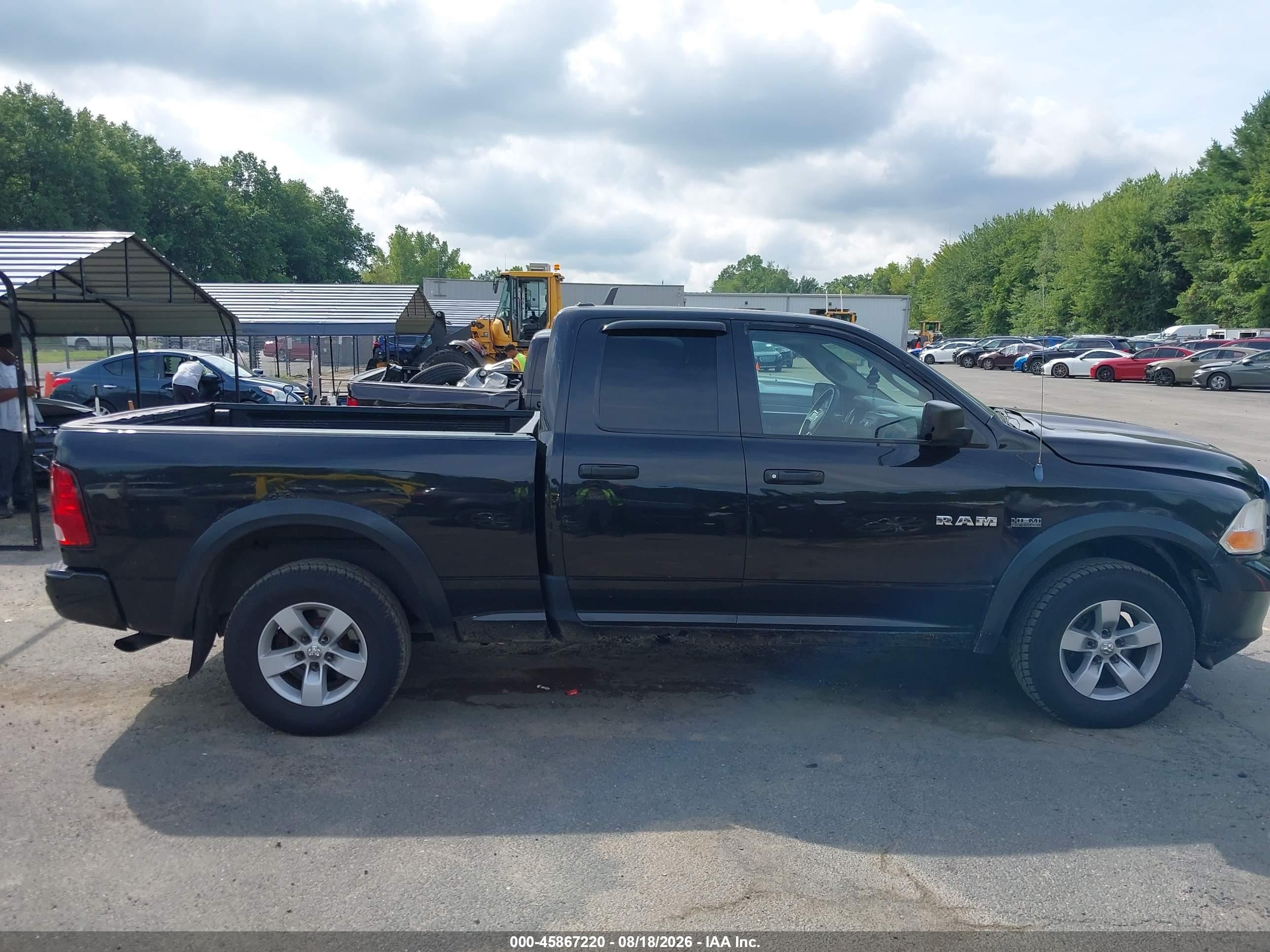 2009 Dodge Ram 1500 St Черный vin: 1D3HV18T19S723549