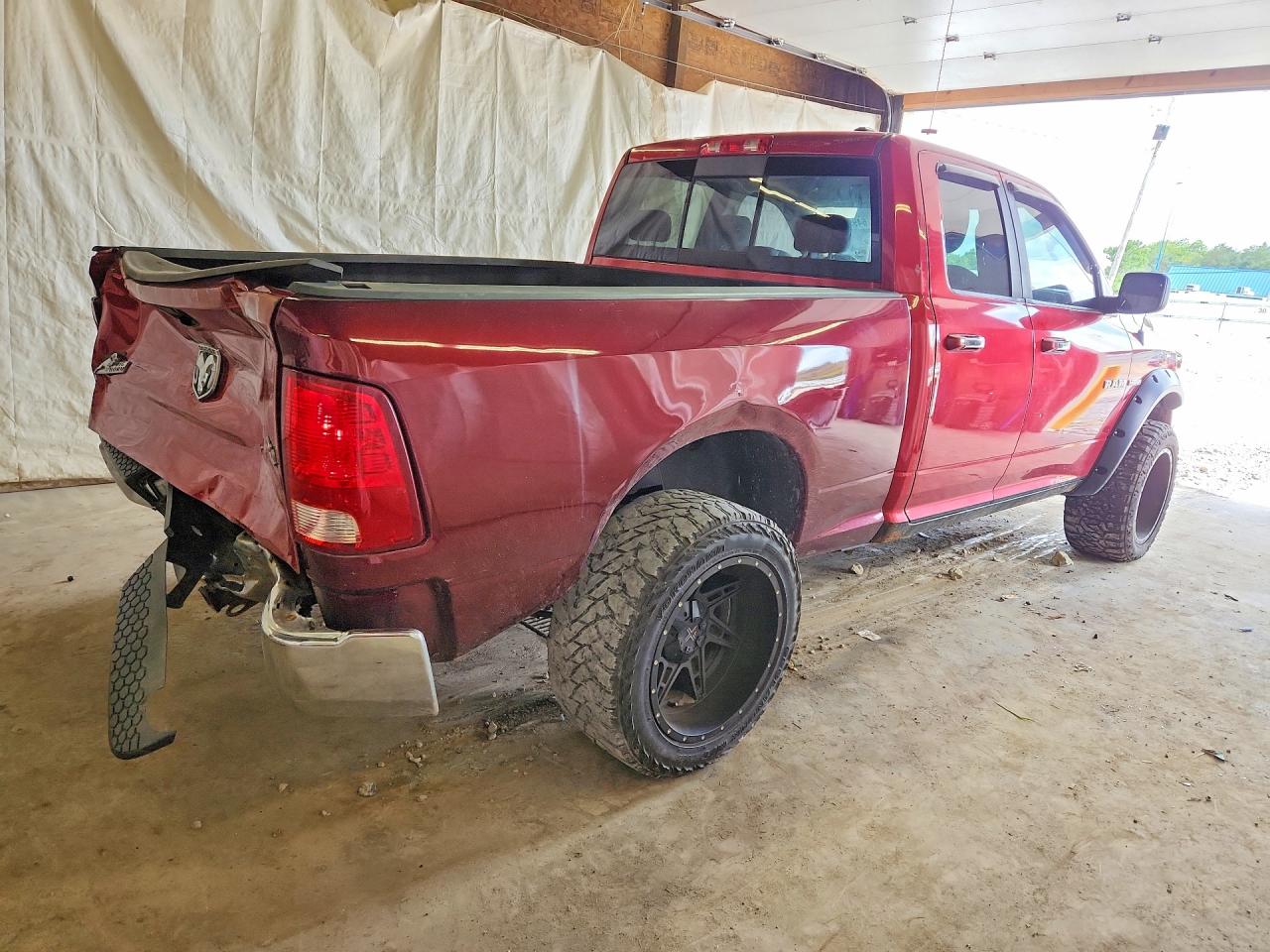2009 Dodge Ram 1500 Burgundy vin: 1D3HV18T19S793908