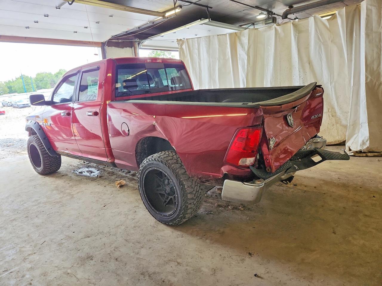 2009 Dodge Ram 1500 Burgundy vin: 1D3HV18T19S793908