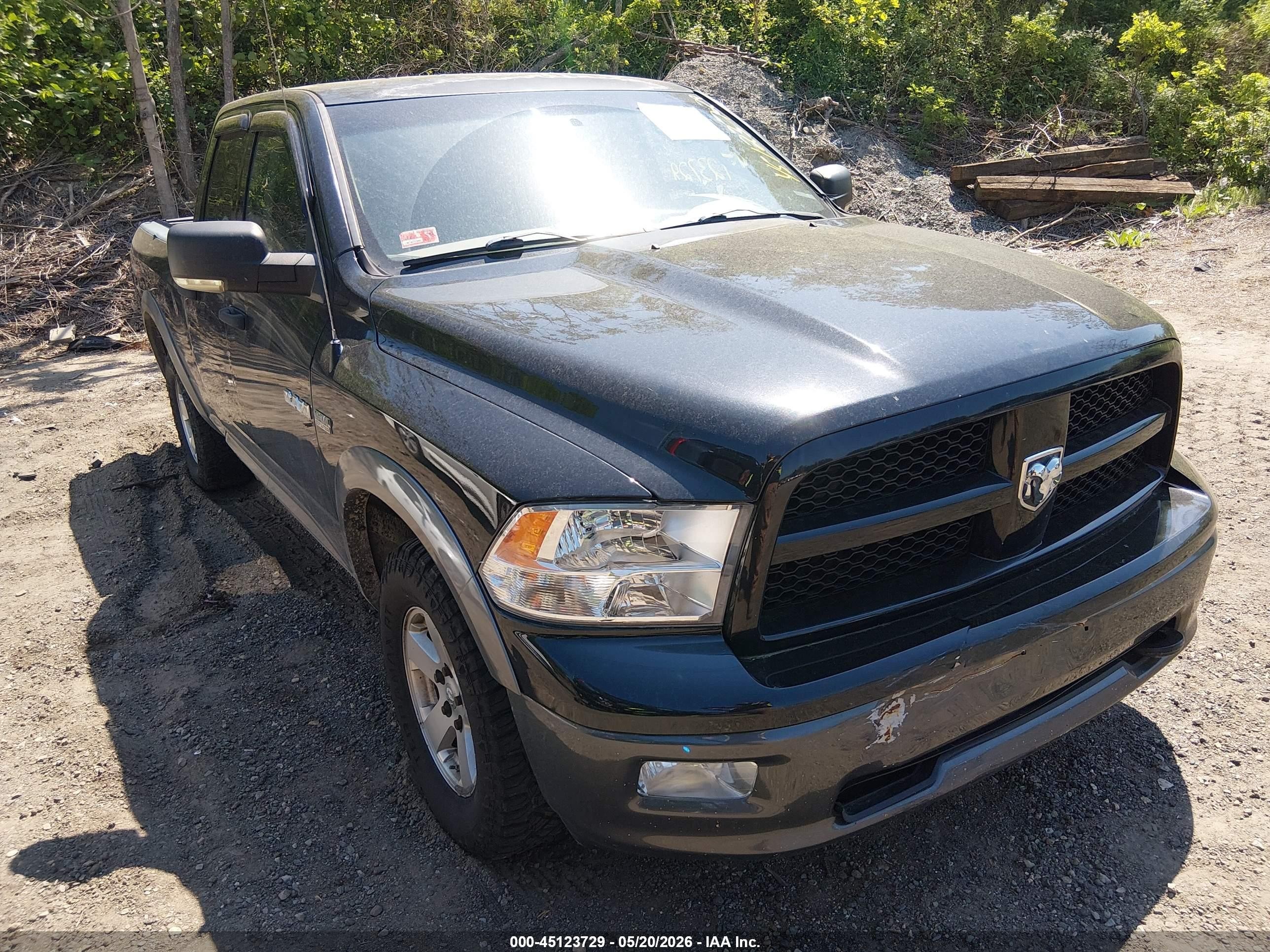 2009 Dodge Ram 1500 Slt/sport/trx Черный vin: 1D3HV18T39S753569