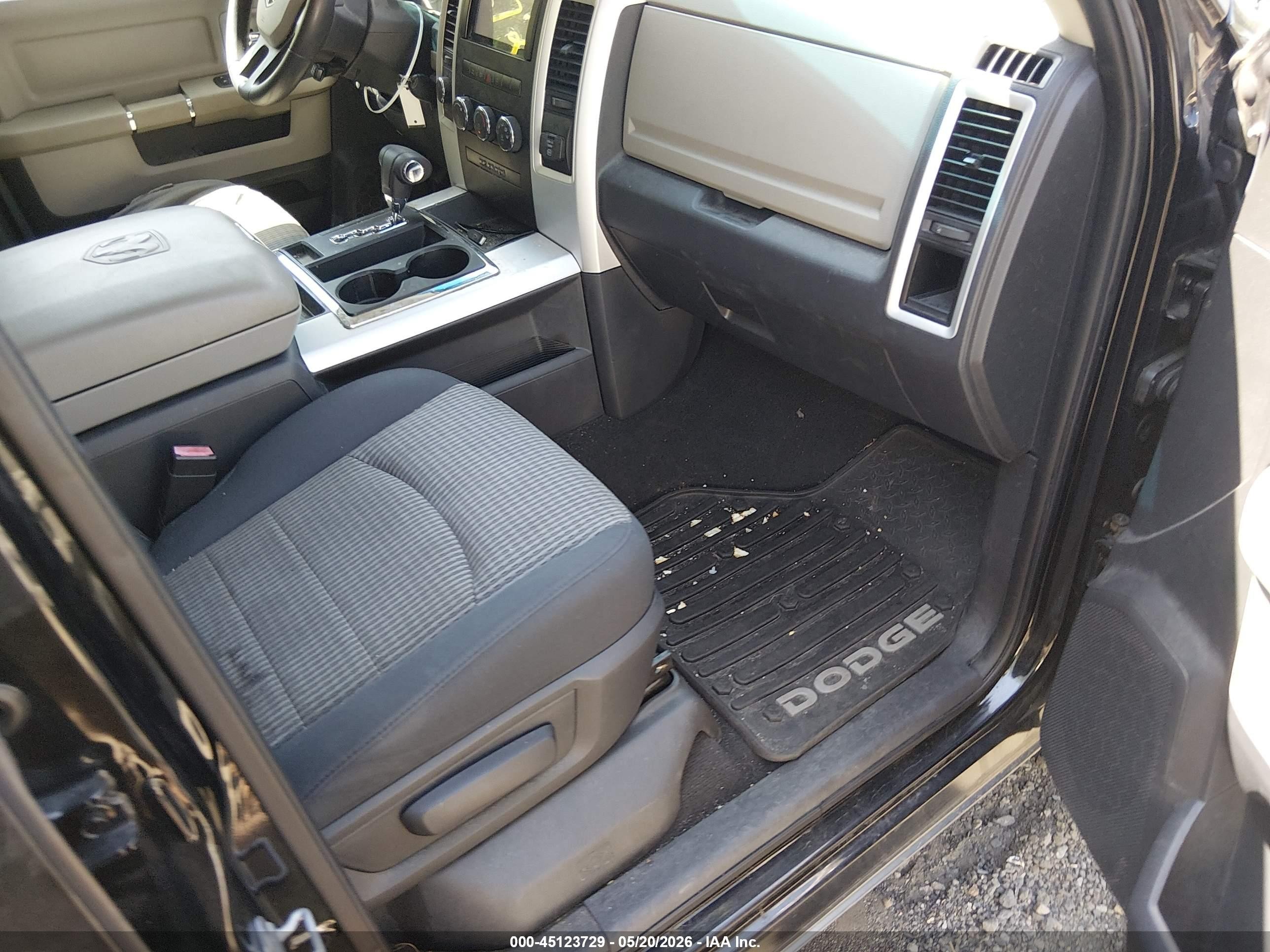 2009 Dodge Ram 1500 Slt/sport/trx Черный vin: 1D3HV18T39S753569