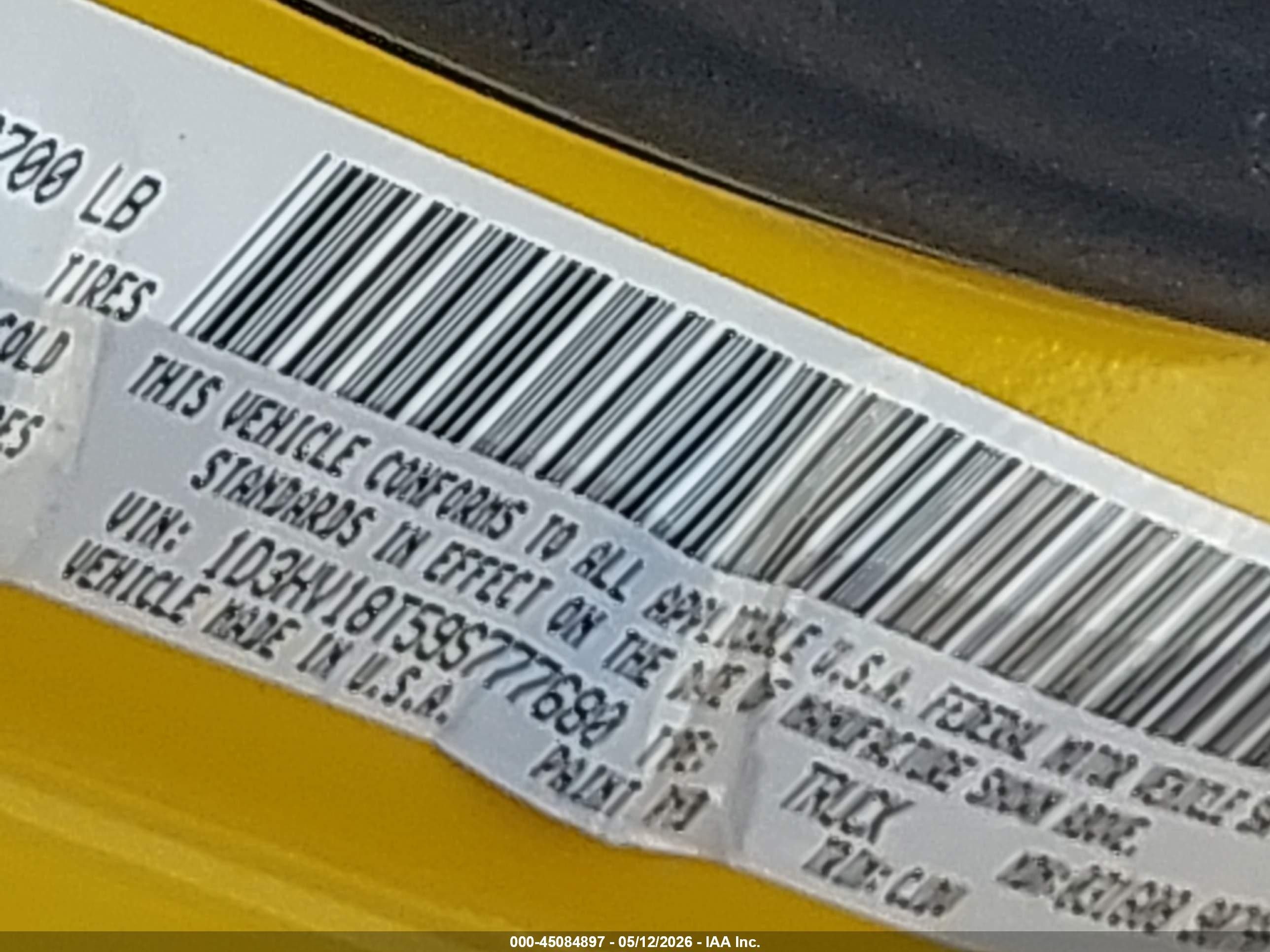2009 Dodge Ram 1500 Slt/sport/trx Yellow vin: 1D3HV18T59S777680
