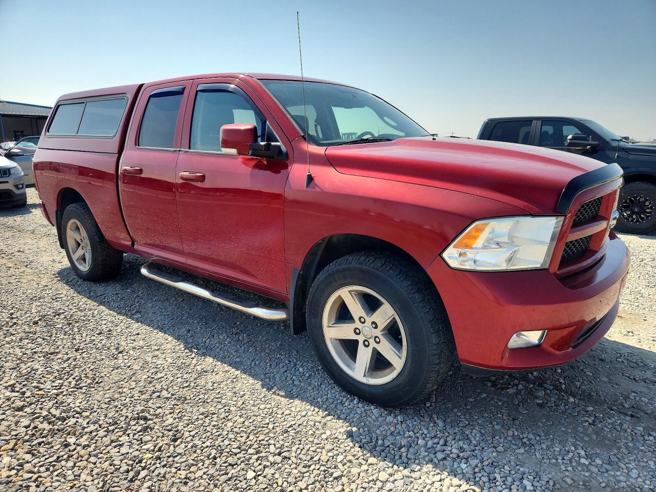 2009 Dodge Ram 1500 Red vin: 1D3HV18T59S823993