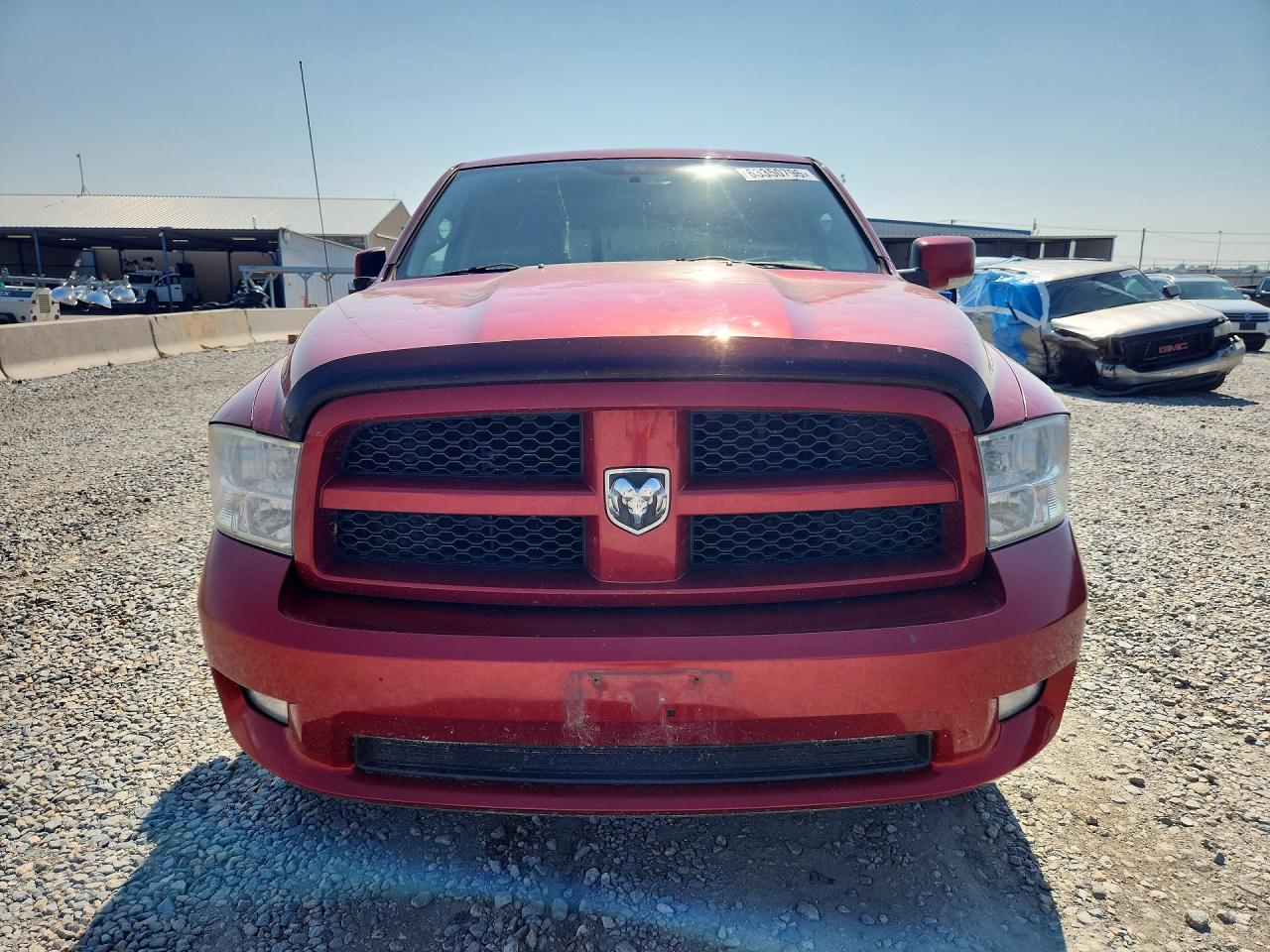 2009 Dodge Ram 1500 Red vin: 1D3HV18T59S823993