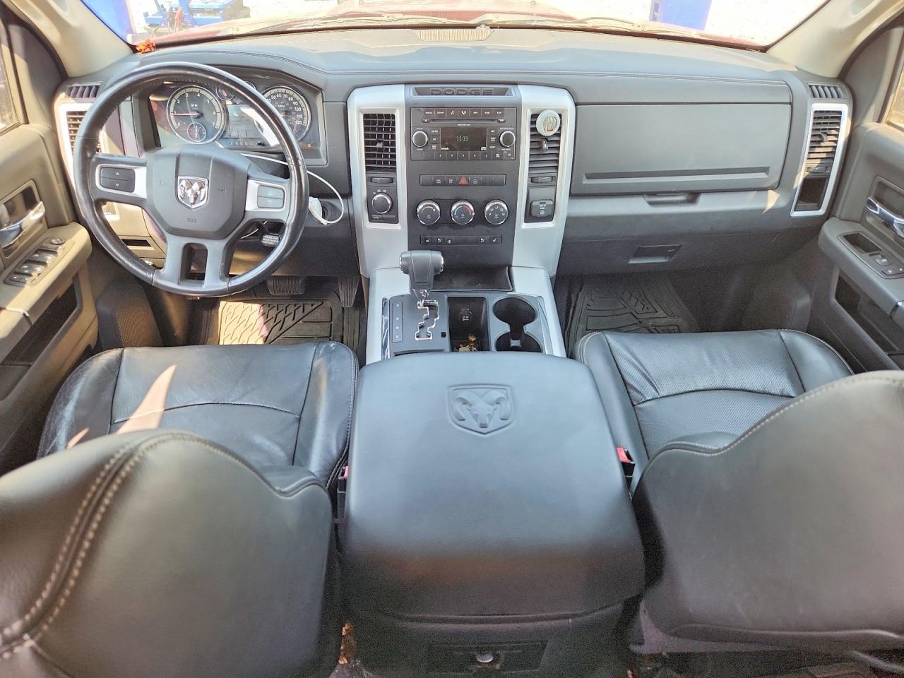 2009 Dodge Ram 1500 Red vin: 1D3HV18T59S823993