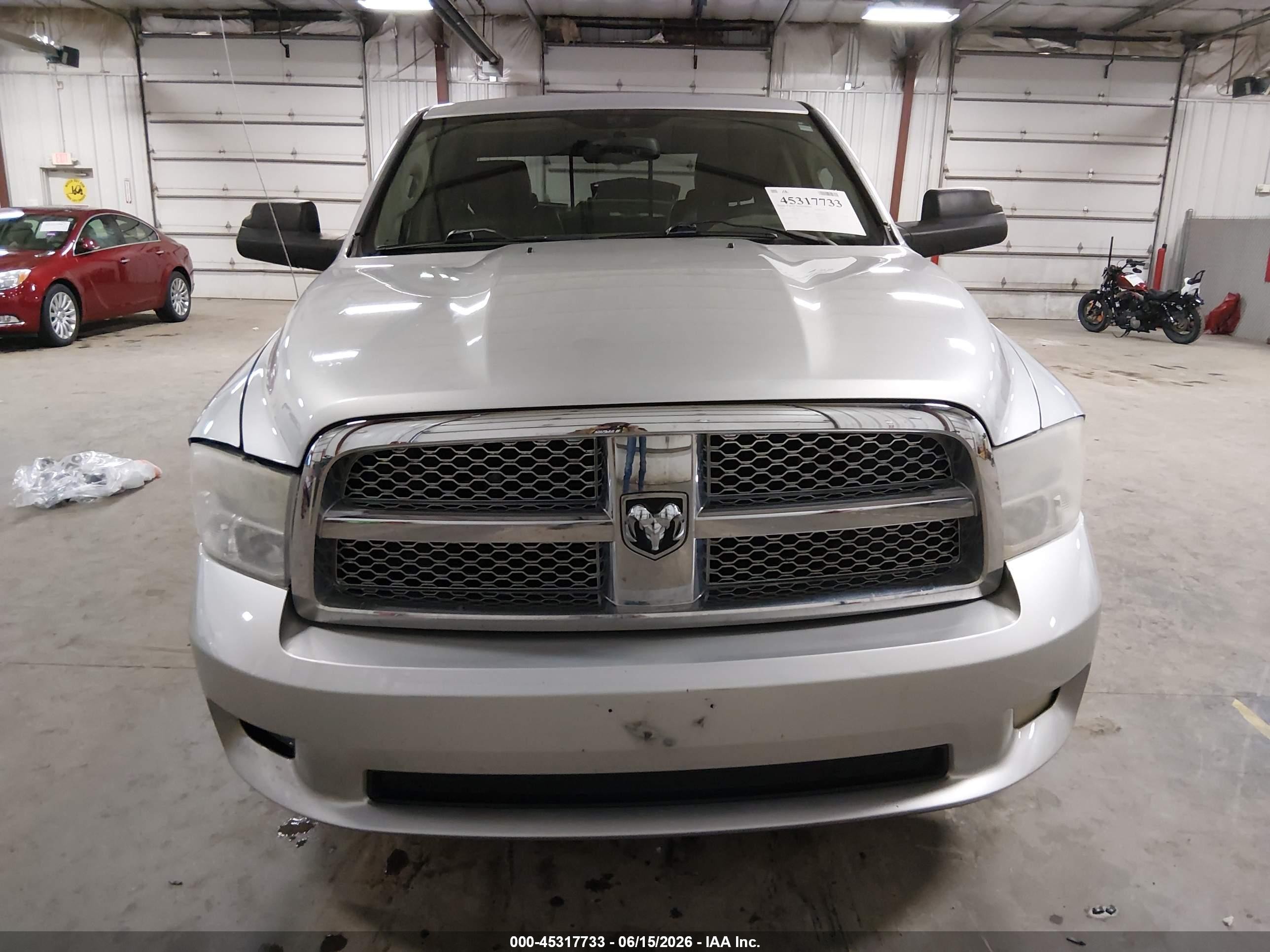 2009 Dodge Ram 1500 Slt/sport/trx Gray vin: 1D3HV18T69S711154