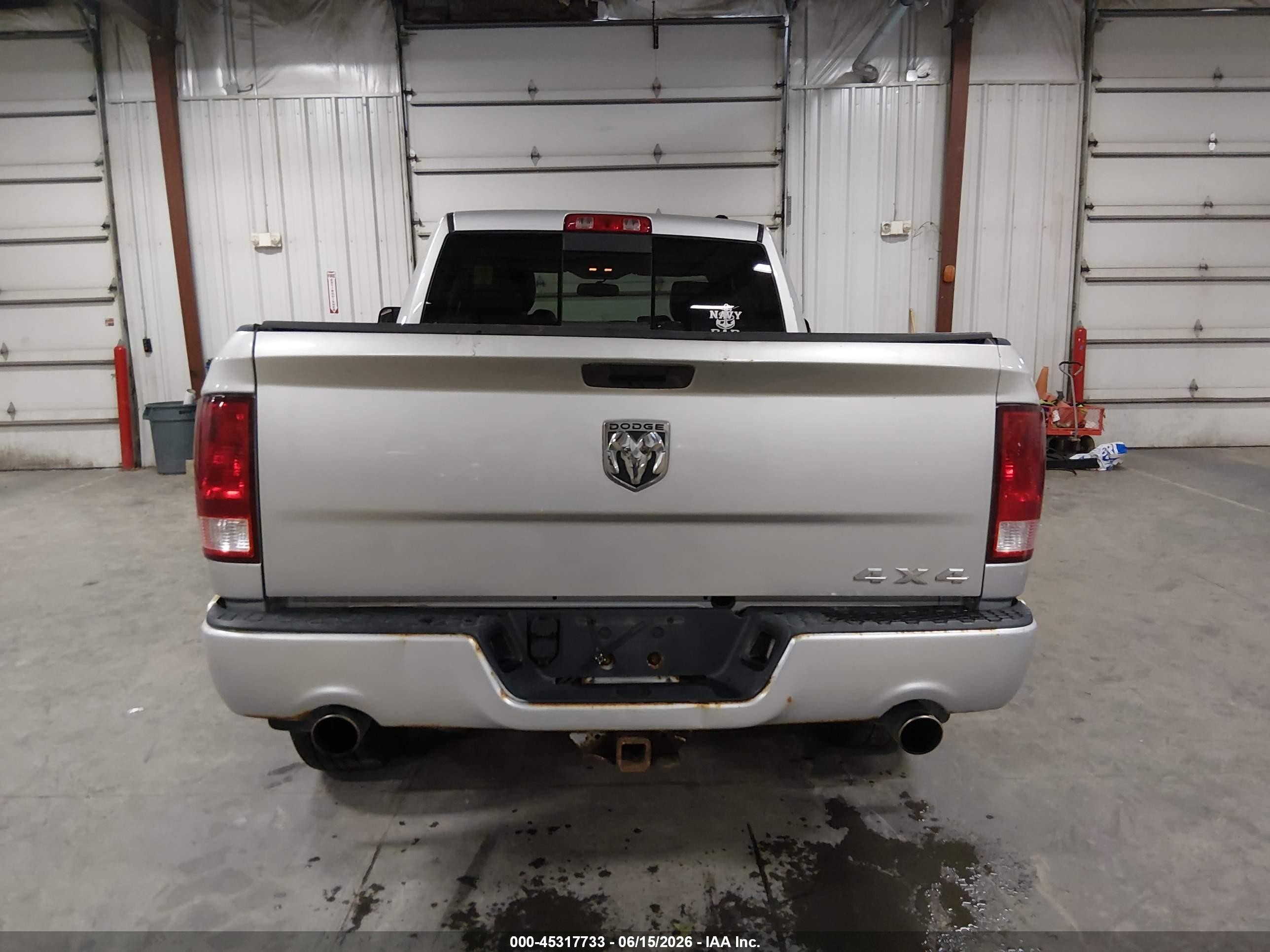 2009 Dodge Ram 1500 Slt/sport/trx Gray vin: 1D3HV18T69S711154