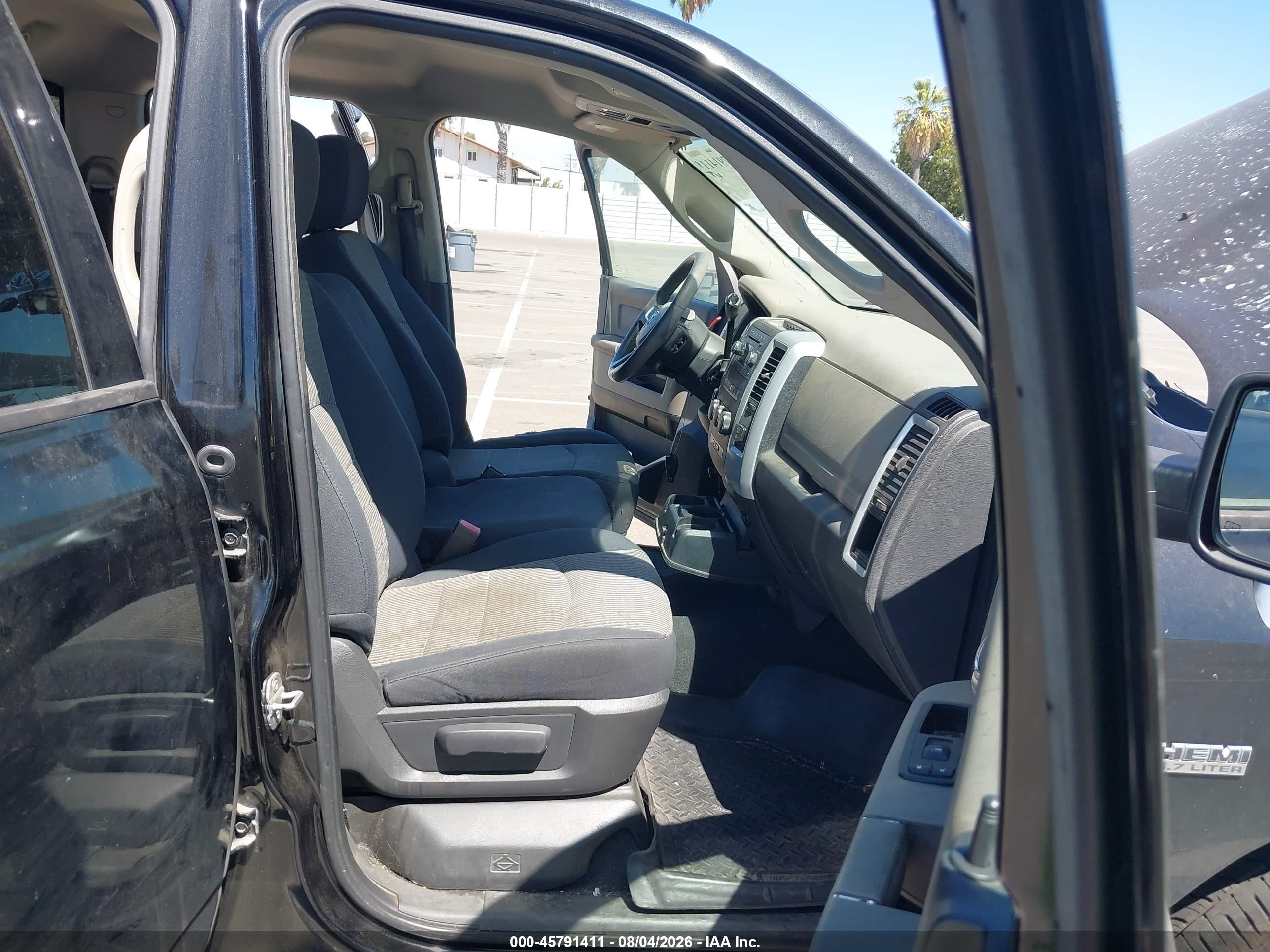 2009 Dodge Ram 1500 Slt/sport/trx Черный vin: 1D3HV18T69S739990